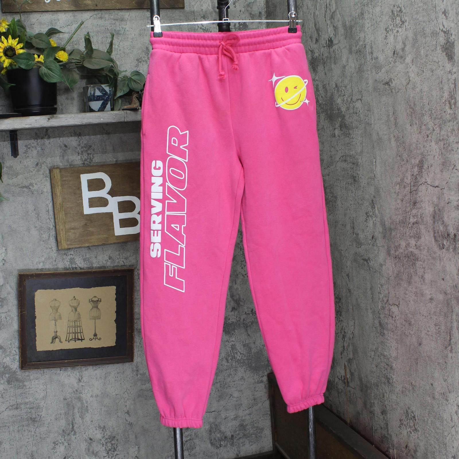 Designer New Poppi X Tgt Womens Icon Graphic Joggers 93225521 Pink M Size 32" / US 10 / IT 46 - 1 Thumbnail