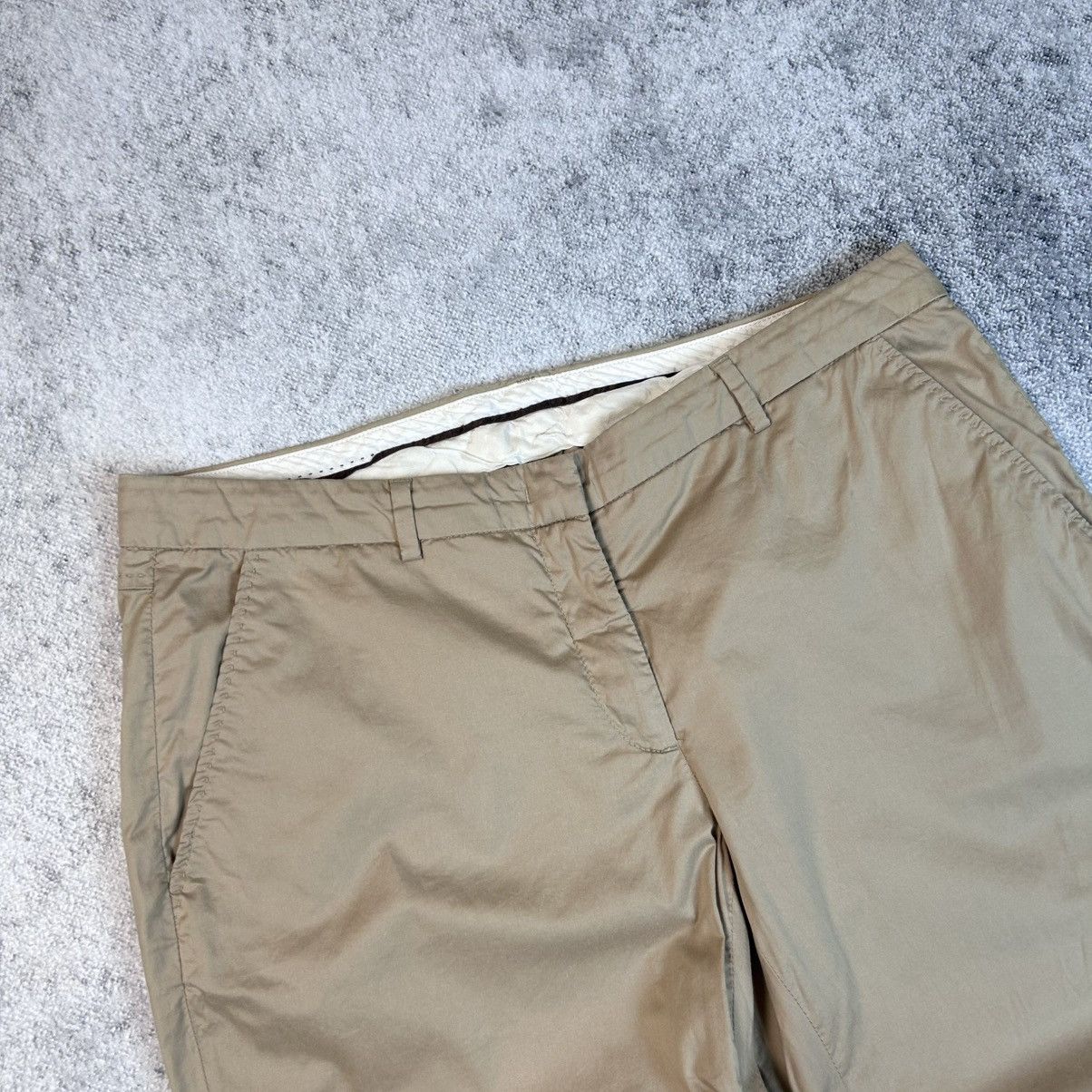Moncler Vintage Lightweight Trousers Moncler Beige Slim Chinos Size US 28 / EU 44 - 5 Thumbnail