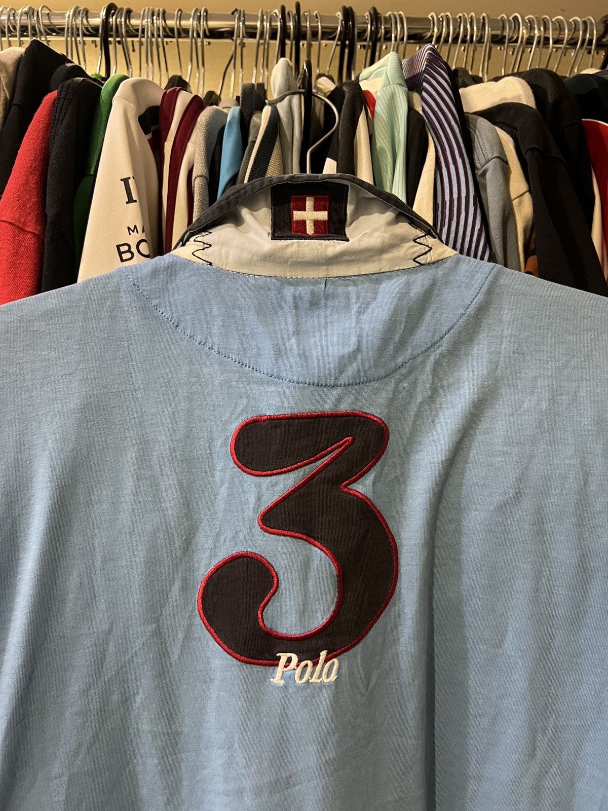 La Martina VINTAGE LA MARTINA SWITZERLAND BIG LOGO 3 CHIEF KIEF STYLE Size US L / EU 52-54 / 3 - 10 Thumbnail