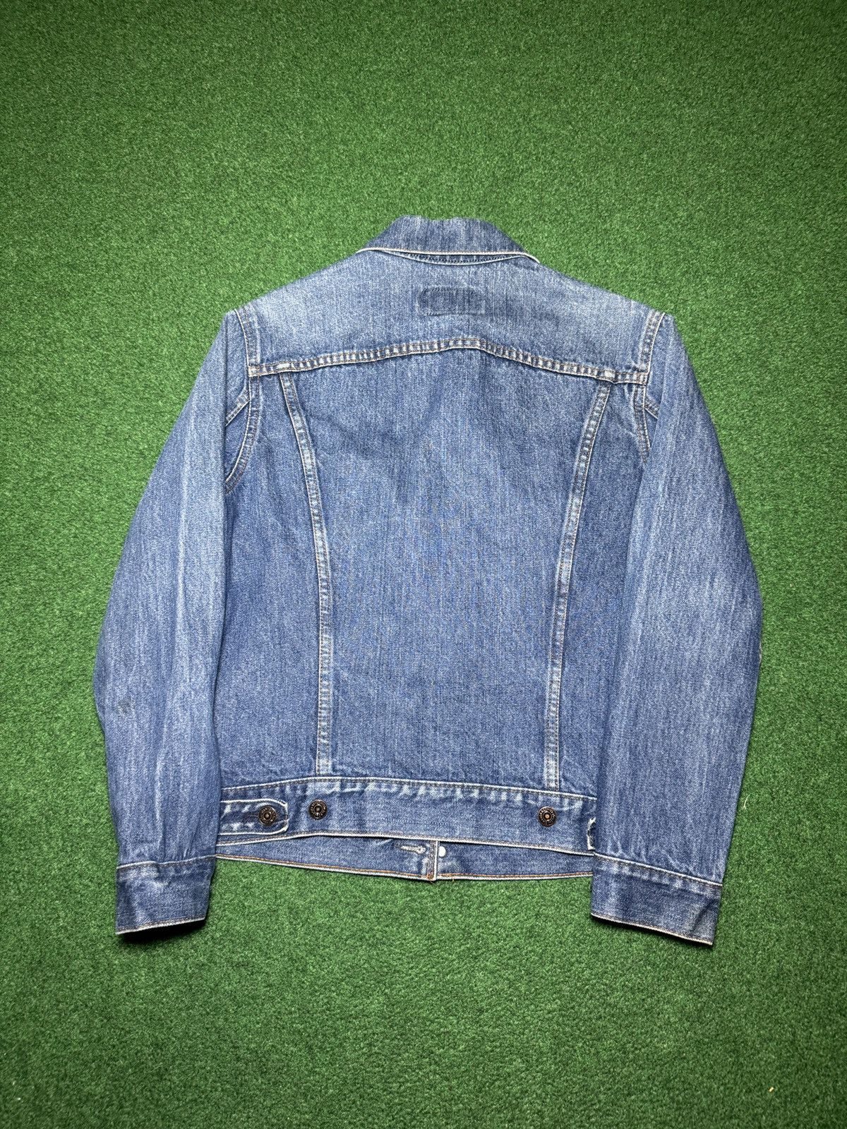 Levi's Vintage Clothing Vintage 90s Levi’s 70506 Denim Trucker Grunge Med 38 Jacket Size US M / EU 48-50 / 2 - 6 Thumbnail