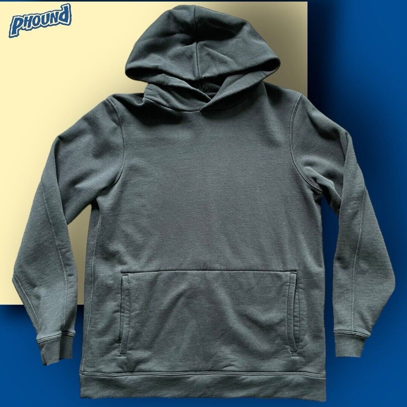 Vintage TLY Lightweight Hoodie S Black Performance Athletic Top Size US S / EU 44-46 / 1 - 1 Thumbnail