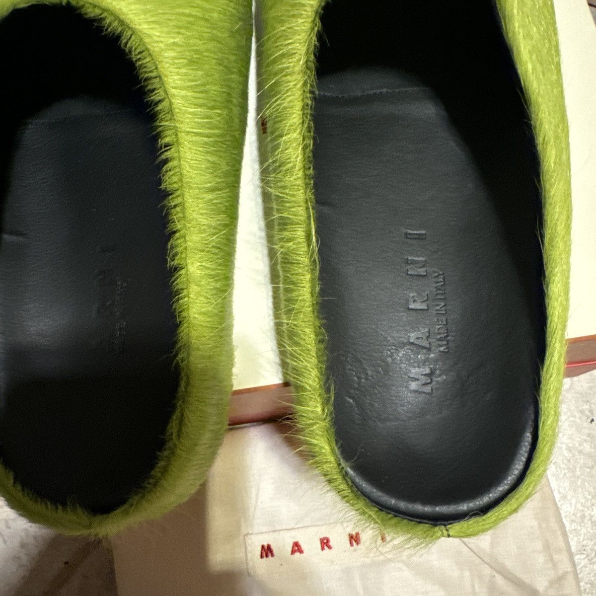 Marni Marni Long Haircalf Fussbett Sabot Lime Green 43/10 NWB Size US 10 / EU 43 - 7 Thumbnail