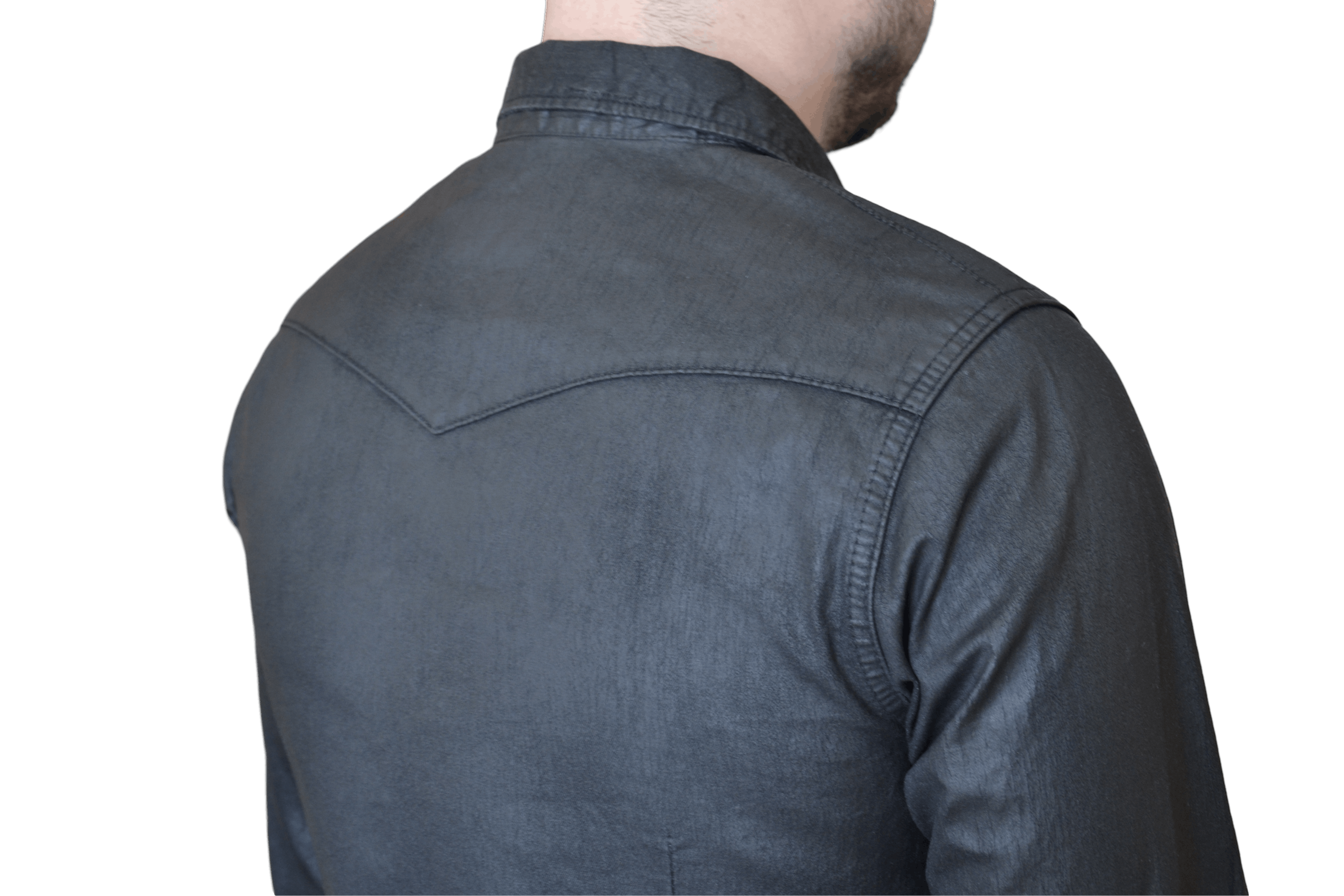 Dsquared2 DSQUARED2 Waxed-Coated Western Shirt Size US L / EU 52-54 / 3 - 12 Thumbnail