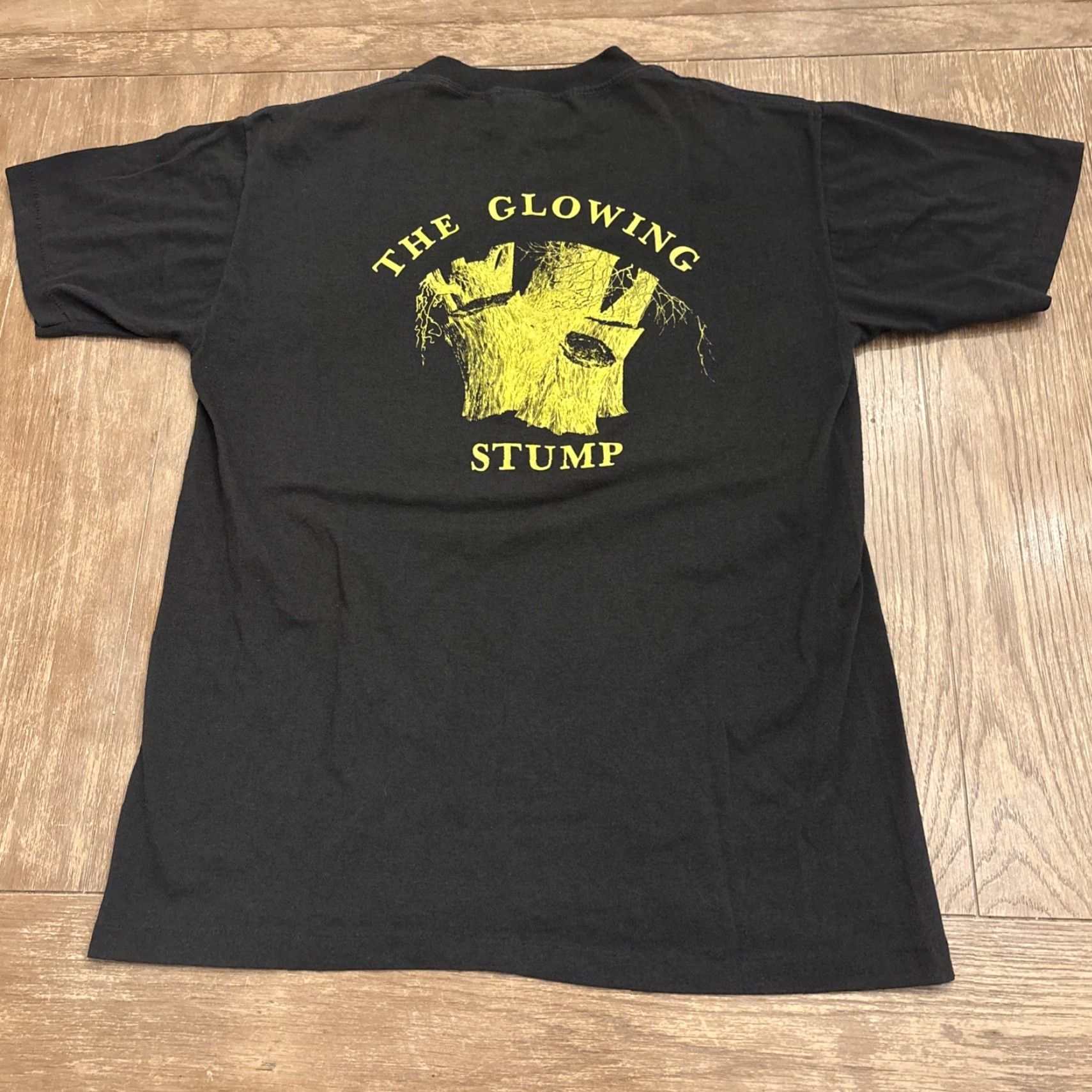 Vintage VINTAGE The Glowing Stump T-Shirt Men L Black 80s 90s Club Bar Exeter PA Wilkes-Barre Scranton Thunderbird Sportswear Shirt Size US L / EU 52-54 / 3 - 4 Thumbnail