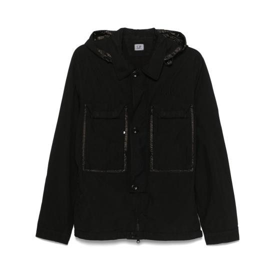 C.P. Company C.P. COMPANY Men Jacket MOS090A00 5991G 999 BLACK Size US XL / EU 56 / 4 - 1 Thumbnail