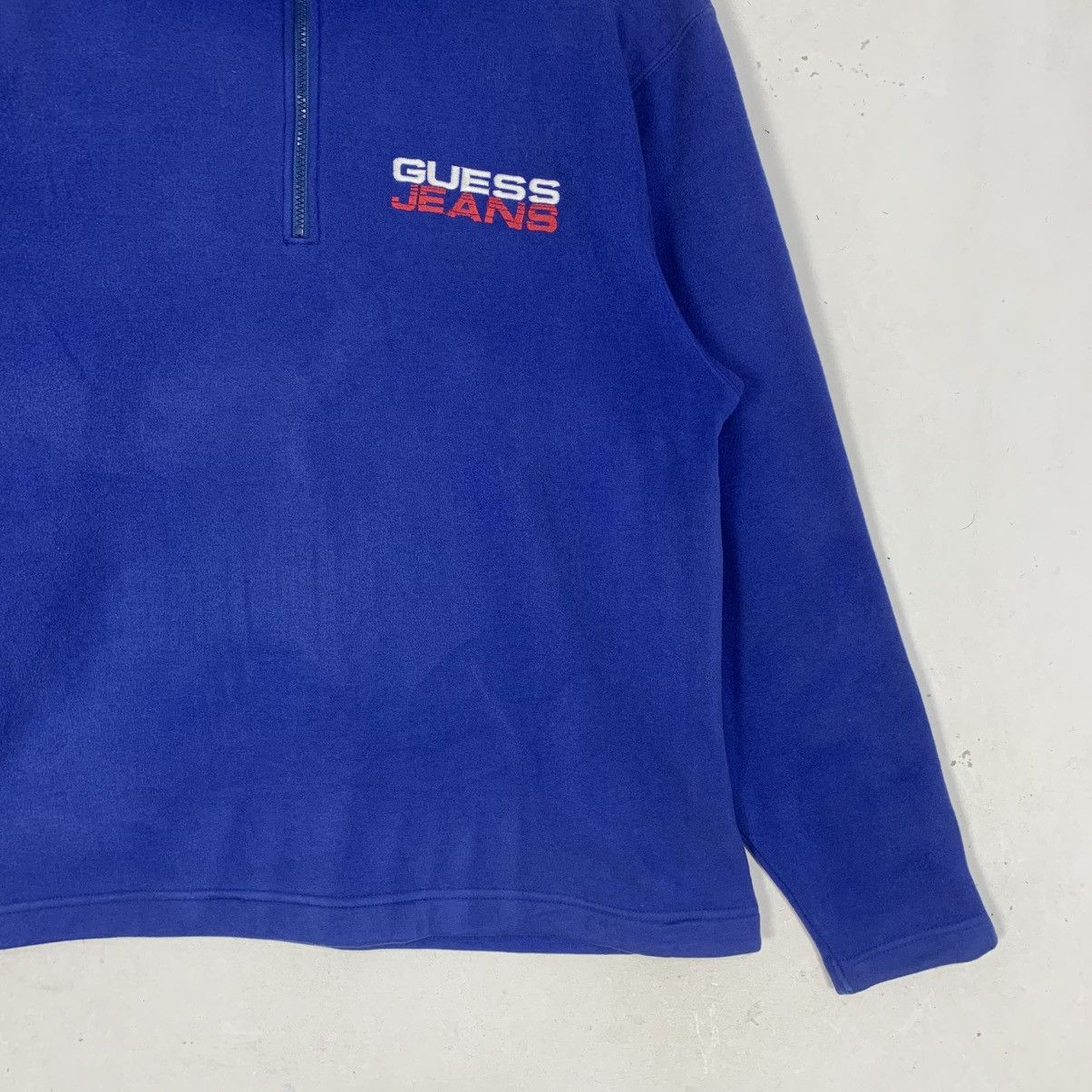 Guess Vintage Guess Jeans Outdoor JapaneseBrand Fleece Sweatshirt Size US M / EU 48-50 / 2 - 6 Thumbnail