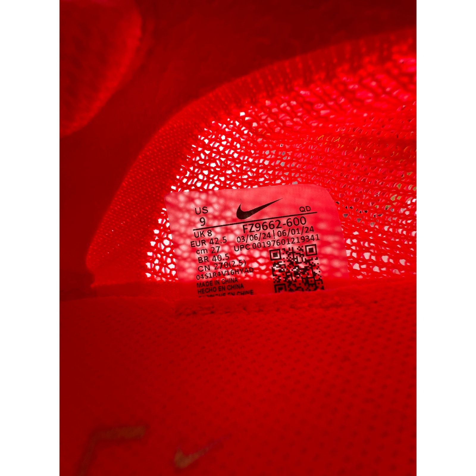 Nike Nike Zoom Superfly Elite 2 Bright Crimson Blast size 9 men Size US 9 / EU 42 - 6 Thumbnail