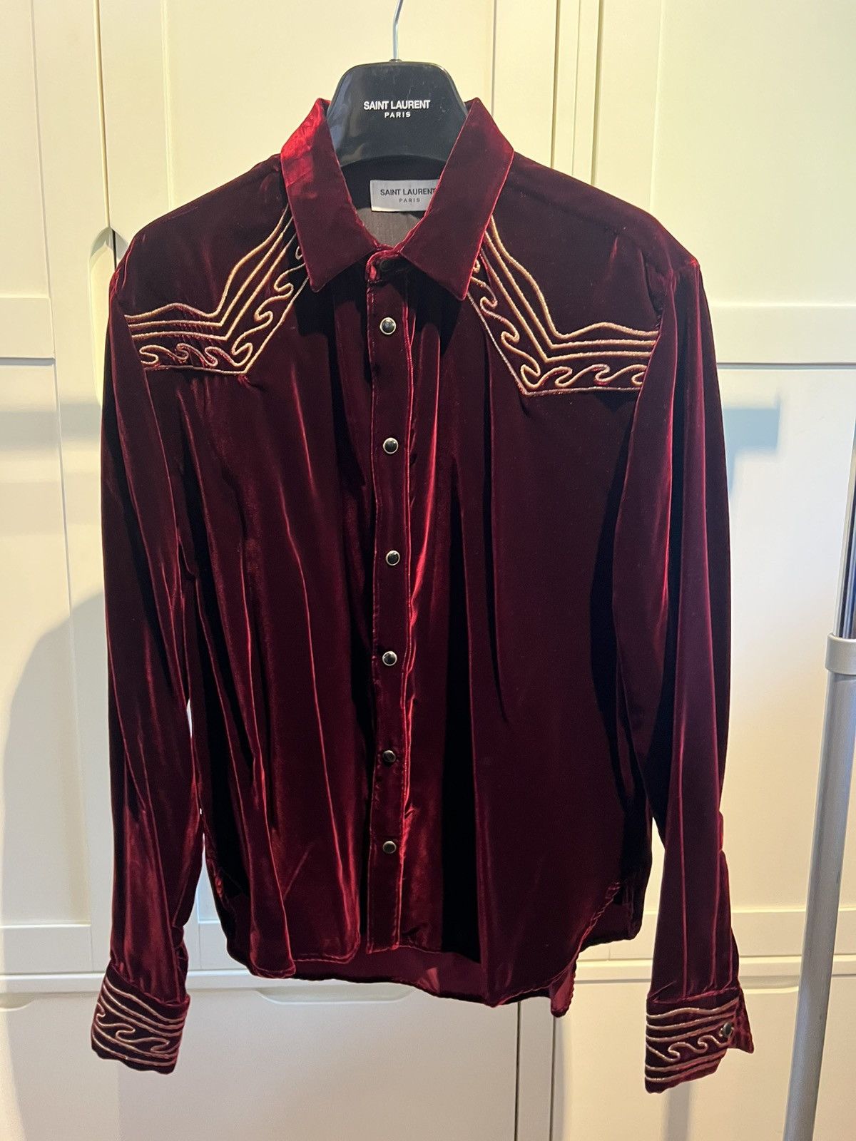 Saint Laurent Paris Saint Laurent Paris shirt Size US M / EU 48-50 / 2 - 1 Thumbnail