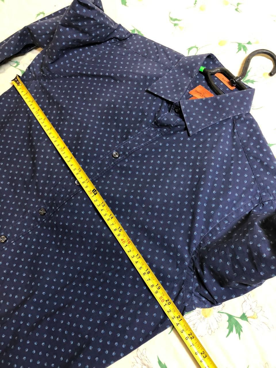 Simon Carter Simon Carter Shirt Button Down Paisley Slim Fit Size US L / EU 52-54 / 3 - 8 Thumbnail