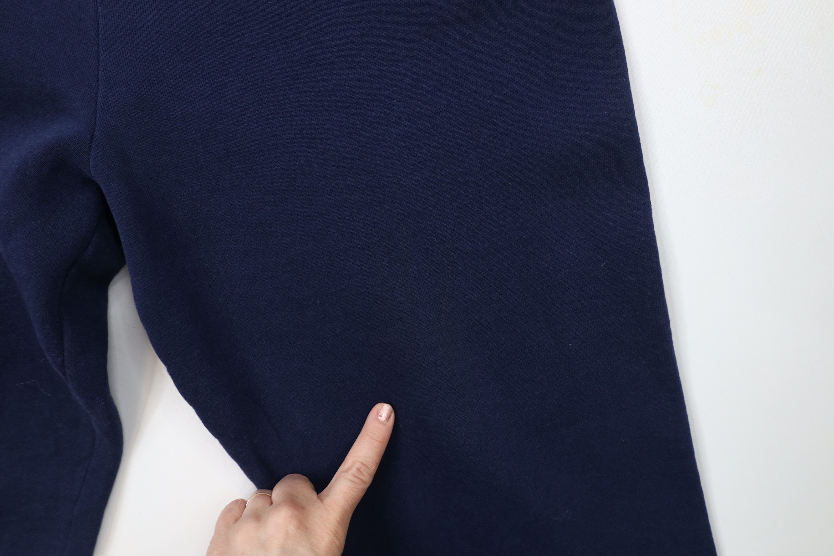 Russell Athletic × Vintage Vintage 90s Russell Athletic Cuffed Sweatpants Joggers Blue Size US 38 / EU 54 - 5 Thumbnail