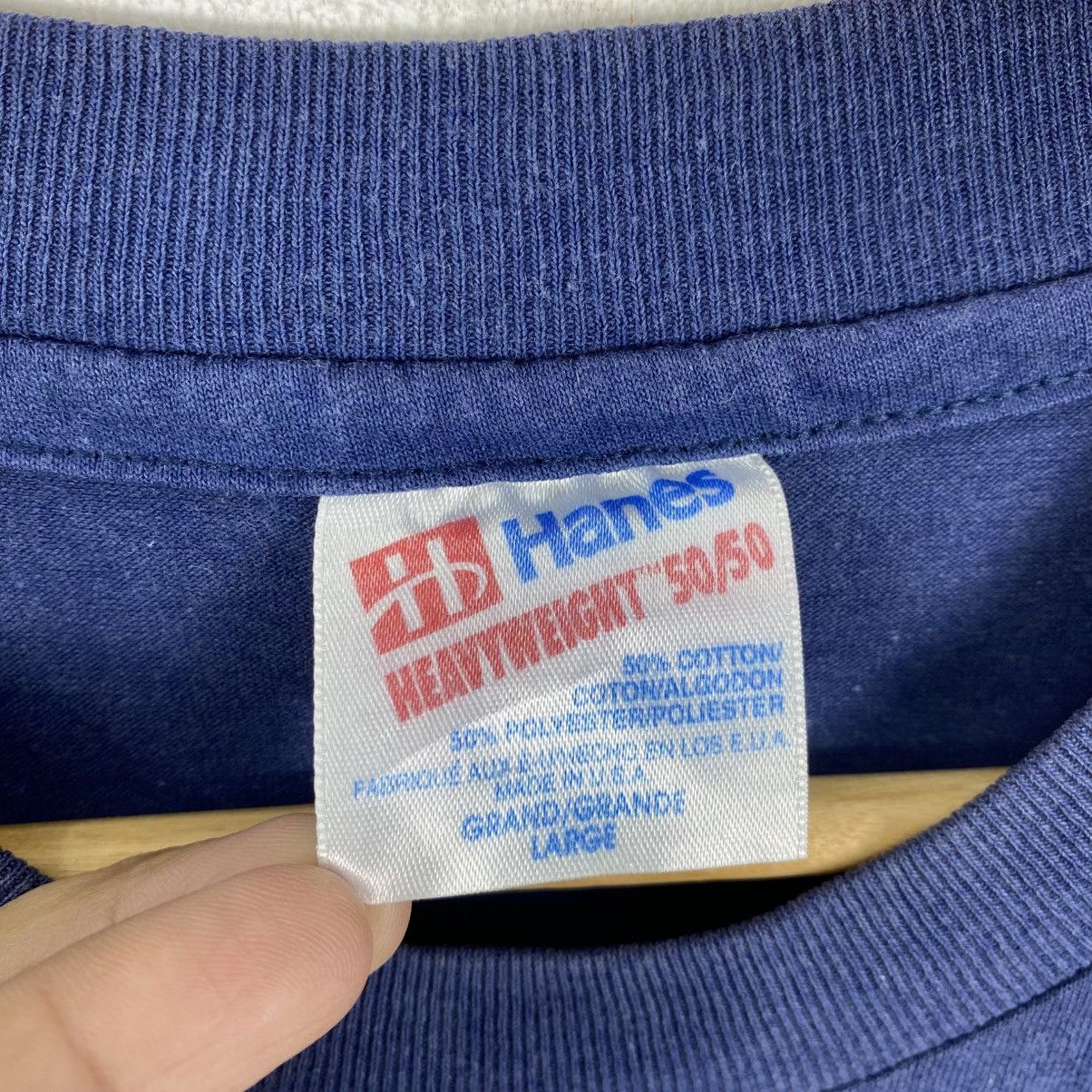 Vintage Vintage 93 Hanes Chicken Bridge Run Tee L Size US L / EU 52-54 / 3 - 5 Thumbnail