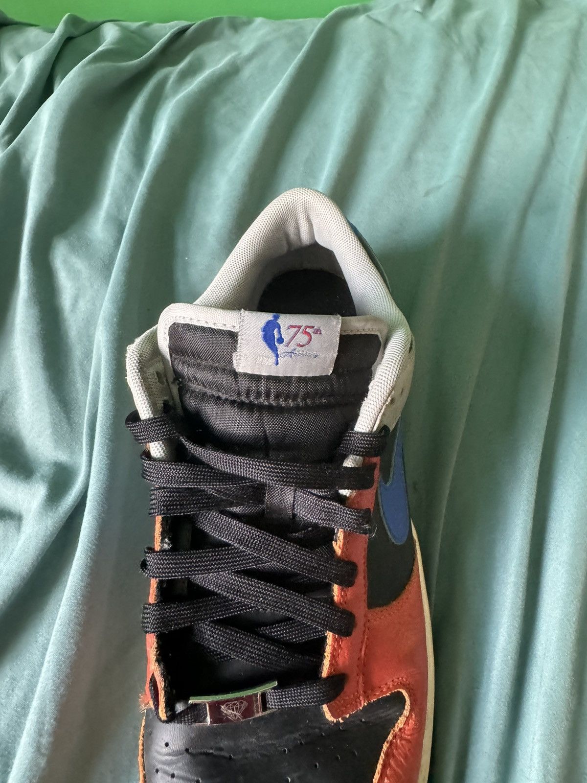 Nike Nike Dunk Low Knicks 2022 Size US 10.5 / EU 43-44 - 7 Thumbnail