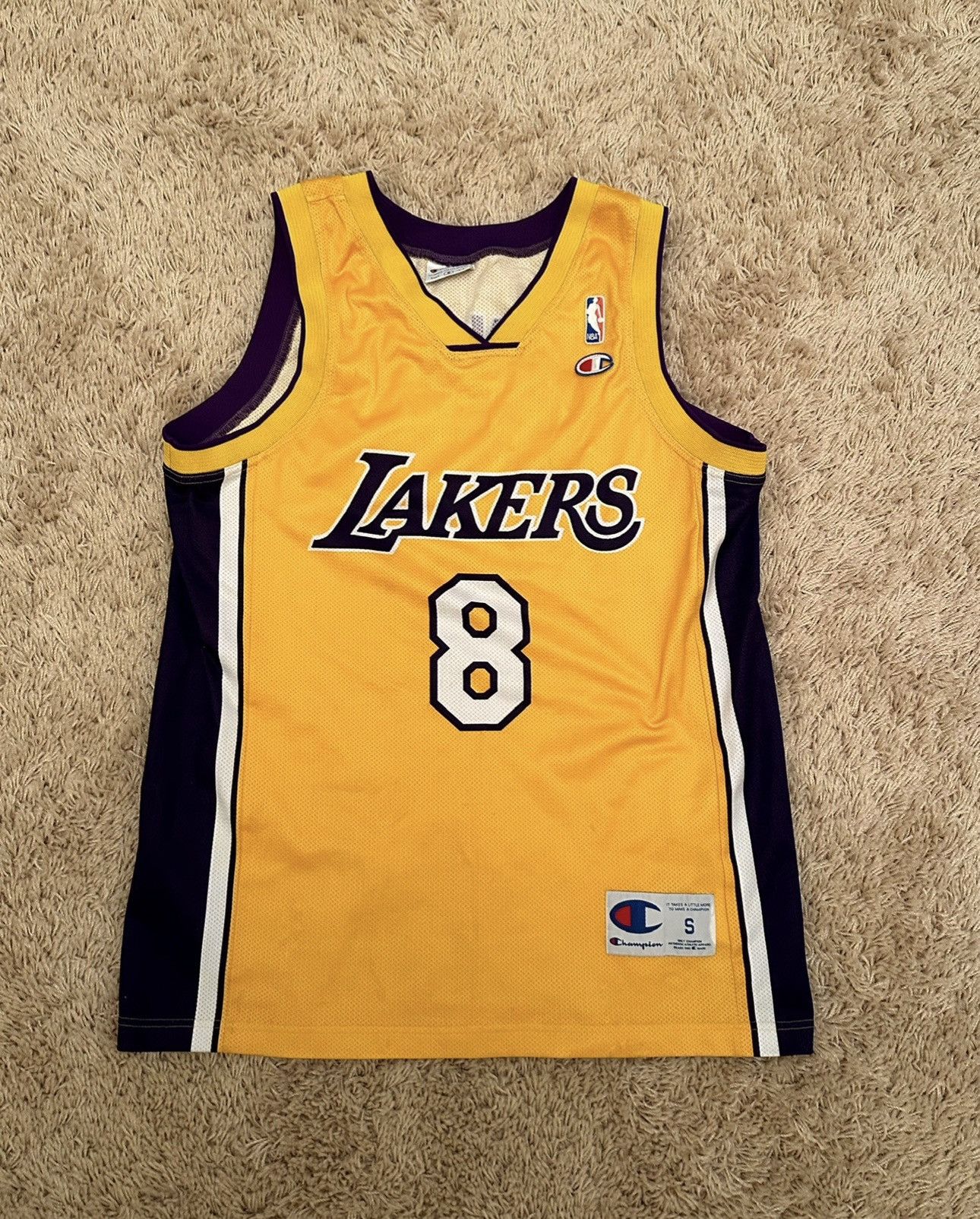 Champion Vintage 1991 Kobe Bryant Los Angeles Lakers NBA Jersey Size US M / EU 48-50 / 2 - 1 Thumbnail