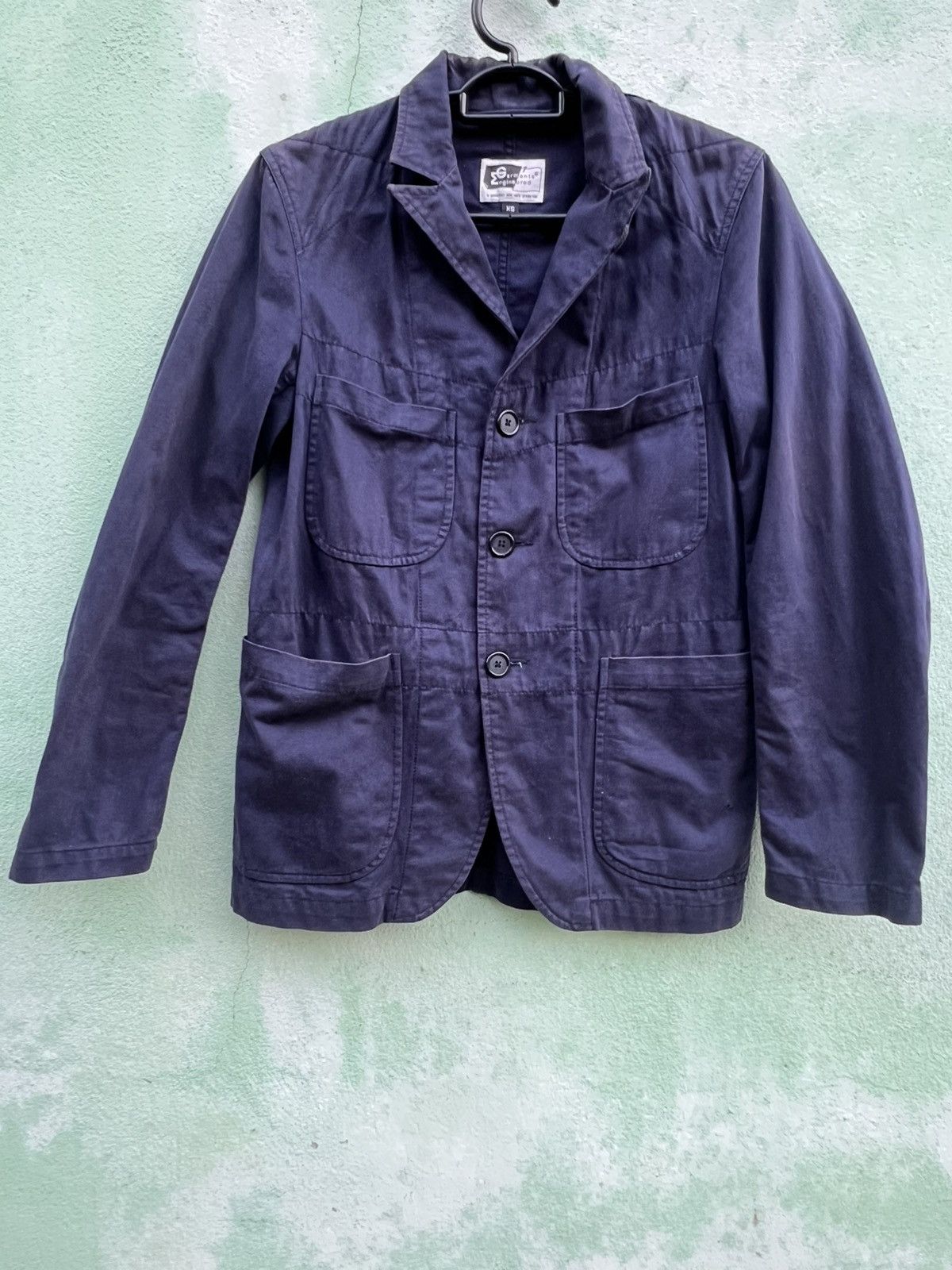 Engineered Garments ENGINEERED GARMENTS Navy Bedford Jacket Made inUSA Nepenthes Size US S / EU 44-46 / 1 - 2 Thumbnail
