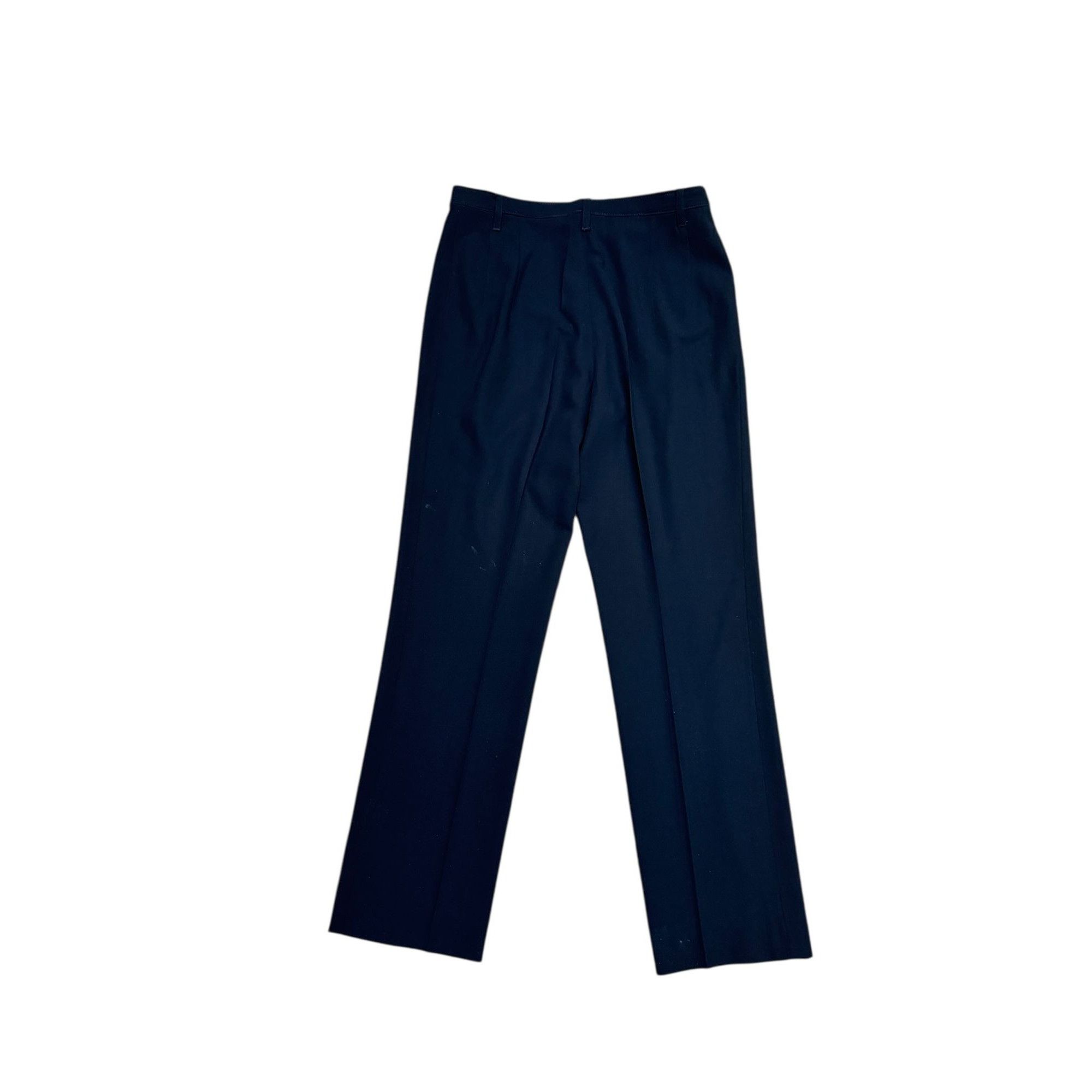 Jil Sander High-Waisted Black Wool Tailored Trousers Size 27" / US 4 / IT 40 - 3 Thumbnail