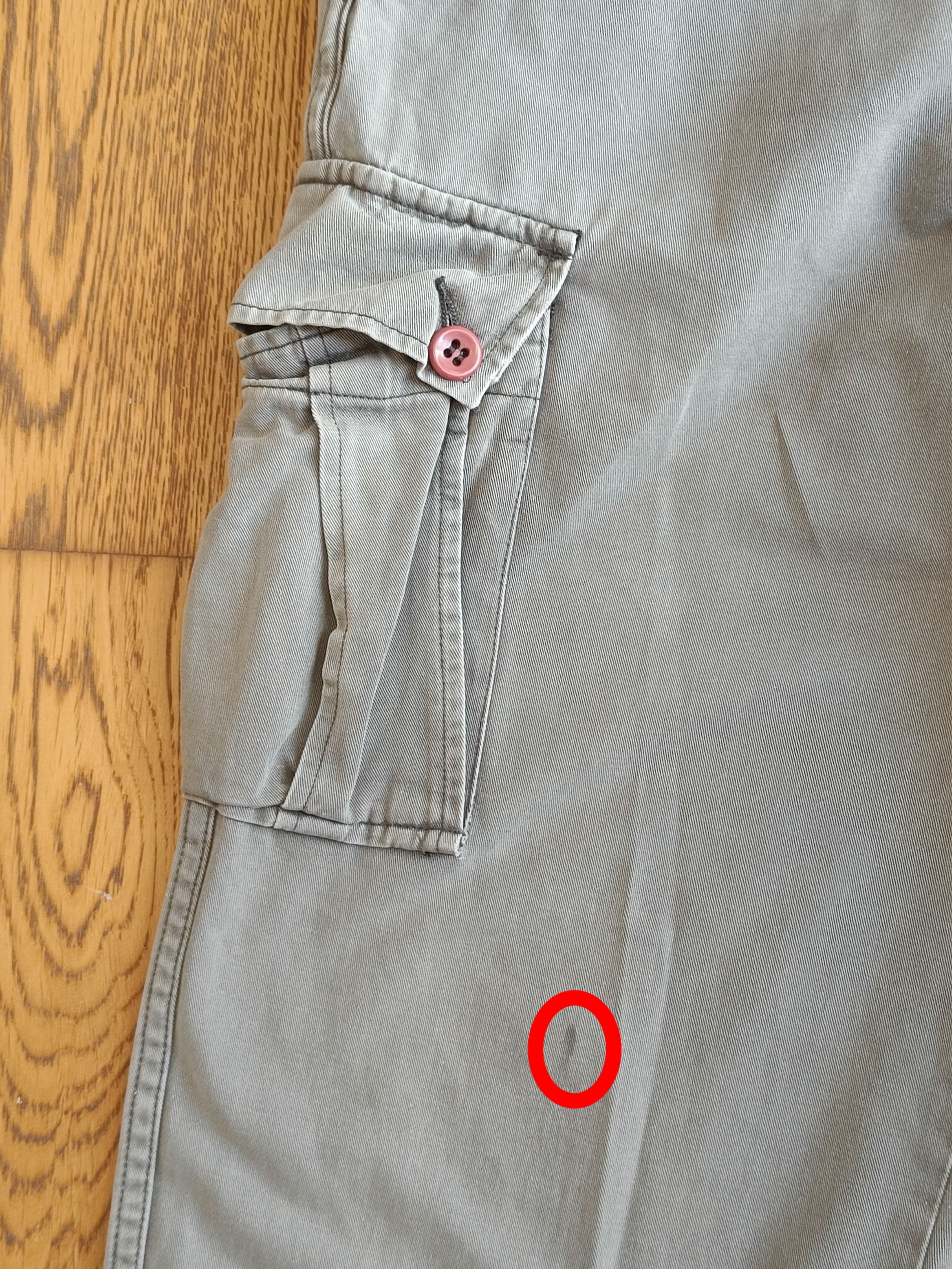 Stussy Stussy vintage grey cargo pants 90' Size 28" / US 6 / IT 42 - 2 Thumbnail