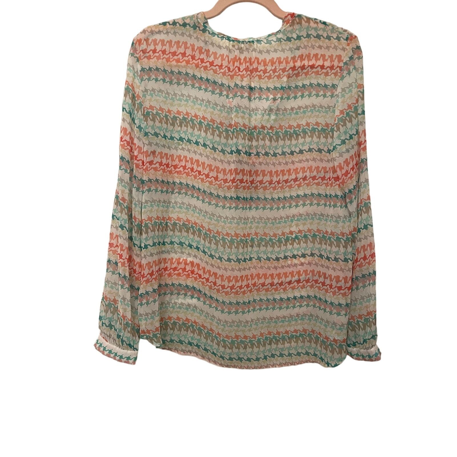 Other Riani Blouse, Transparent Zigzag, NWT, Size: 38 Size S / US 4 / IT 40 - 2 Thumbnail