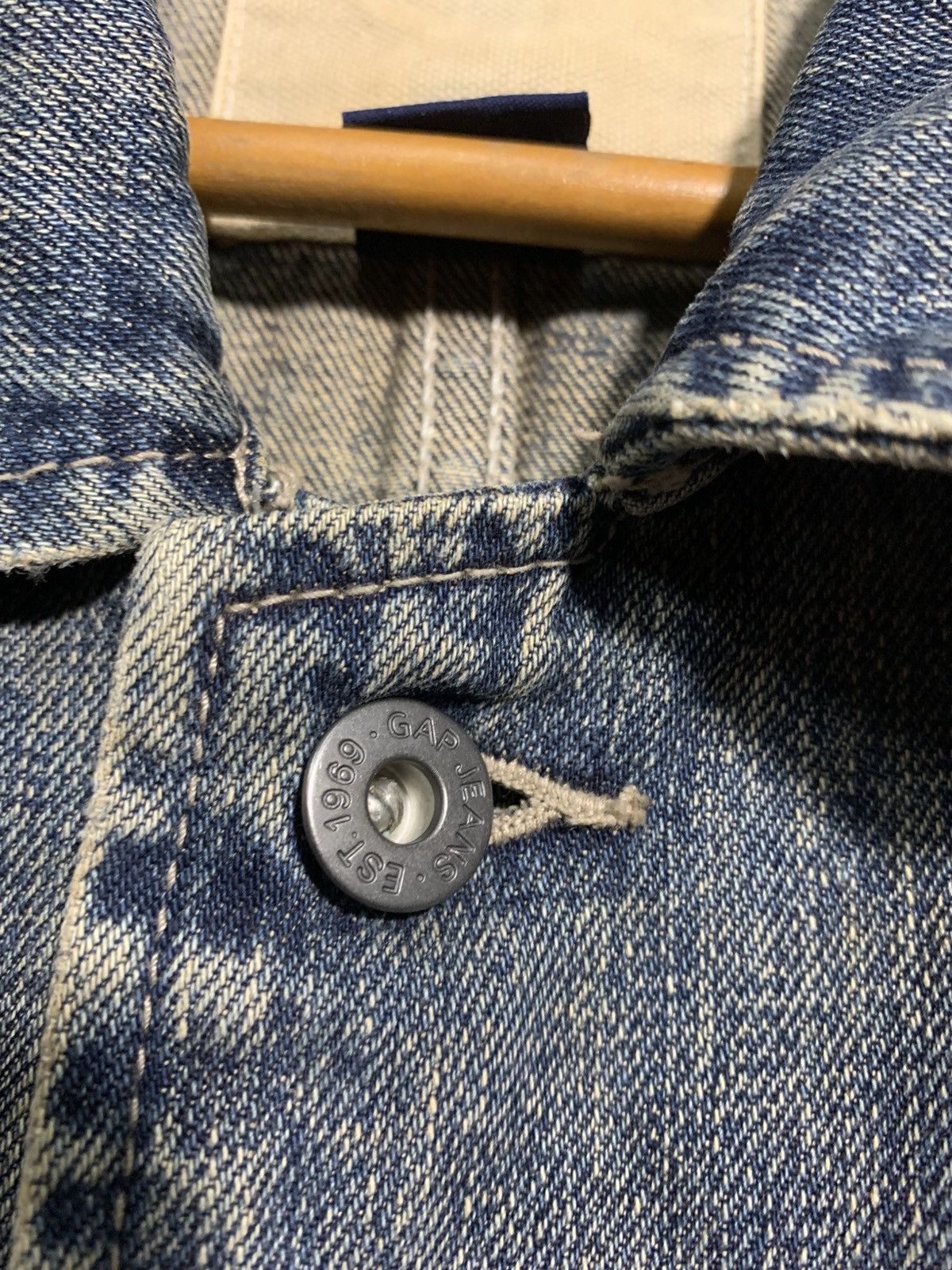 Gap 🔥GAP DENIM CHORE JACKETS TRIPLE NEEDLE Size US L / EU 52-54 / 3 - 5 Thumbnail