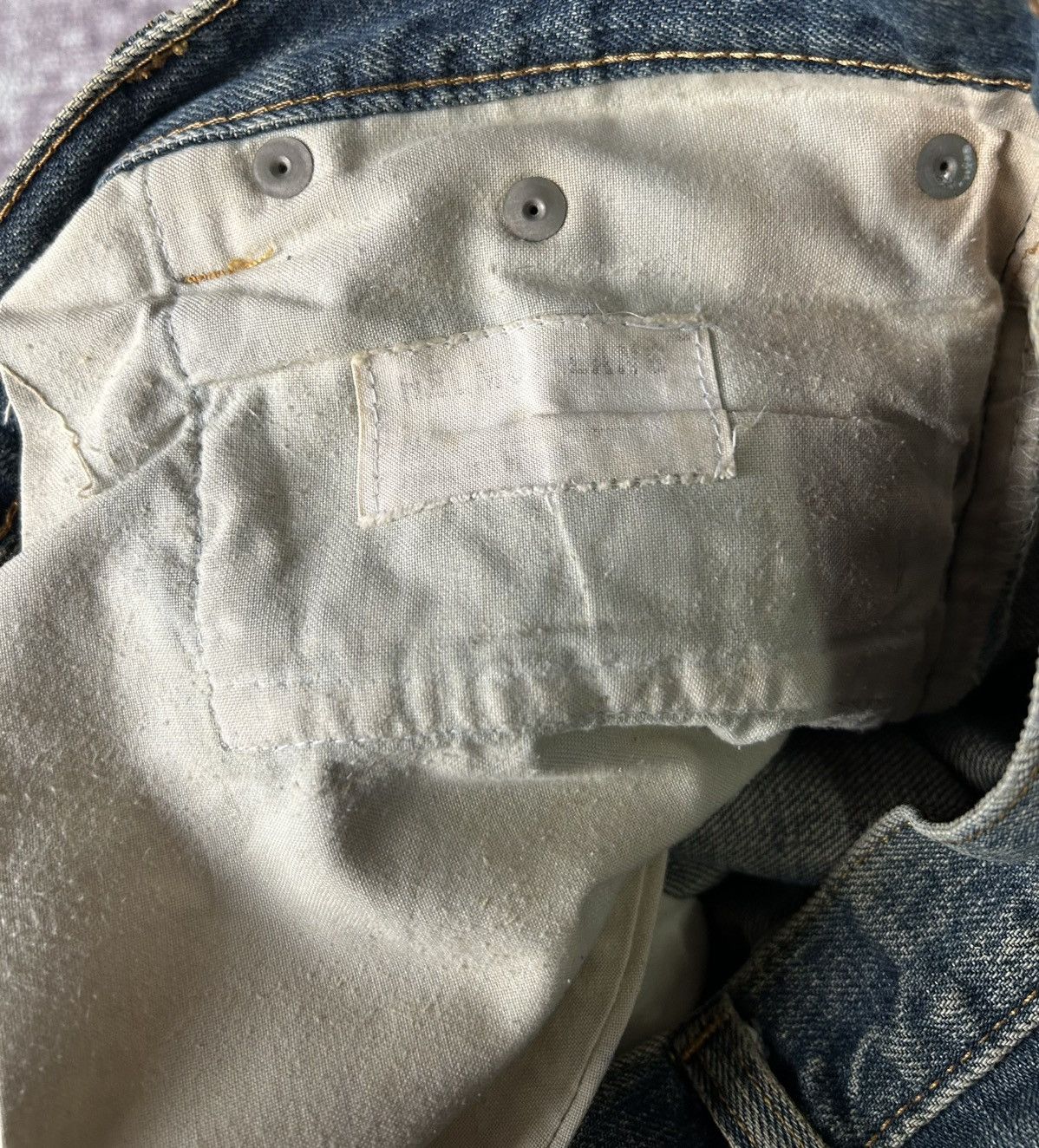 Helmut Lang Vintage Helmut Lang Indigo Washed Jeans Size US 30 / EU 46 - 11 Thumbnail
