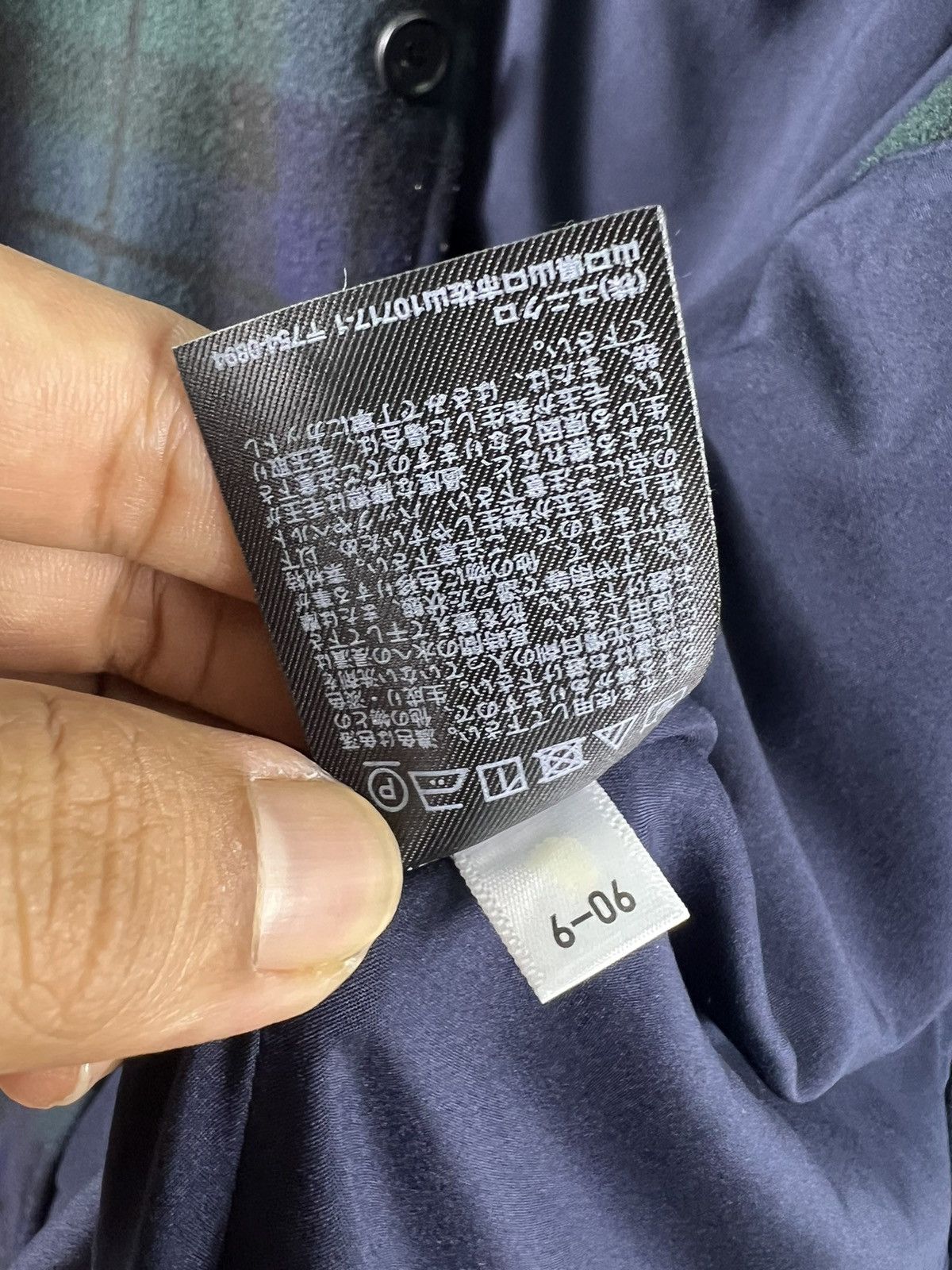 Japanese Brand × Uniqlo 🔥 UNIQLO BLUE TARTAN WOOL JACKET - M Size US S / EU 44-46 / 1 - 8 Thumbnail
