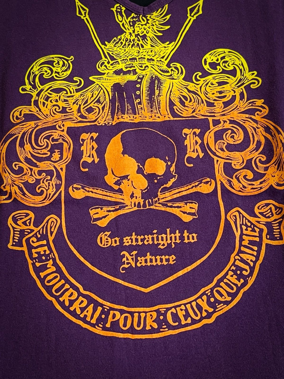 If Six Was Nine Bossy Hill Skull Double Layered Tanktop Size US XL / EU 56 / 4 - 4 Thumbnail