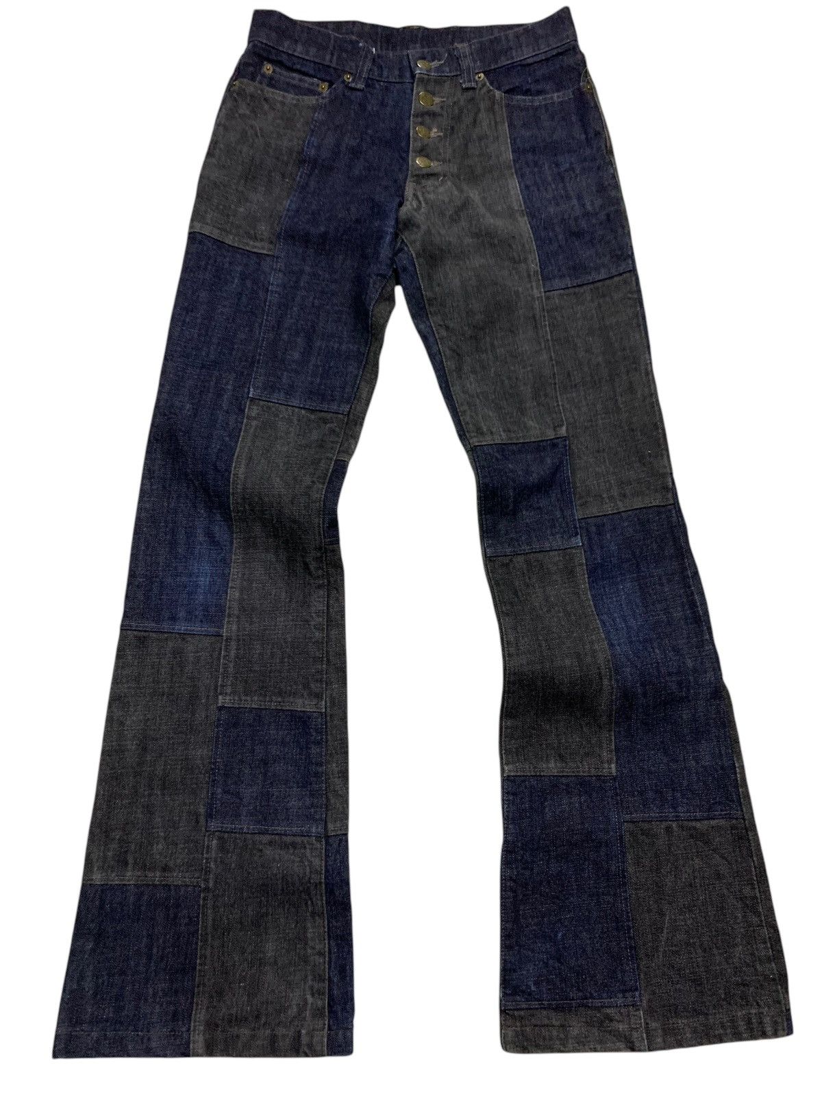 Tornado Mart Tornado mart patchwork jeans Size 29" - 11 Thumbnail