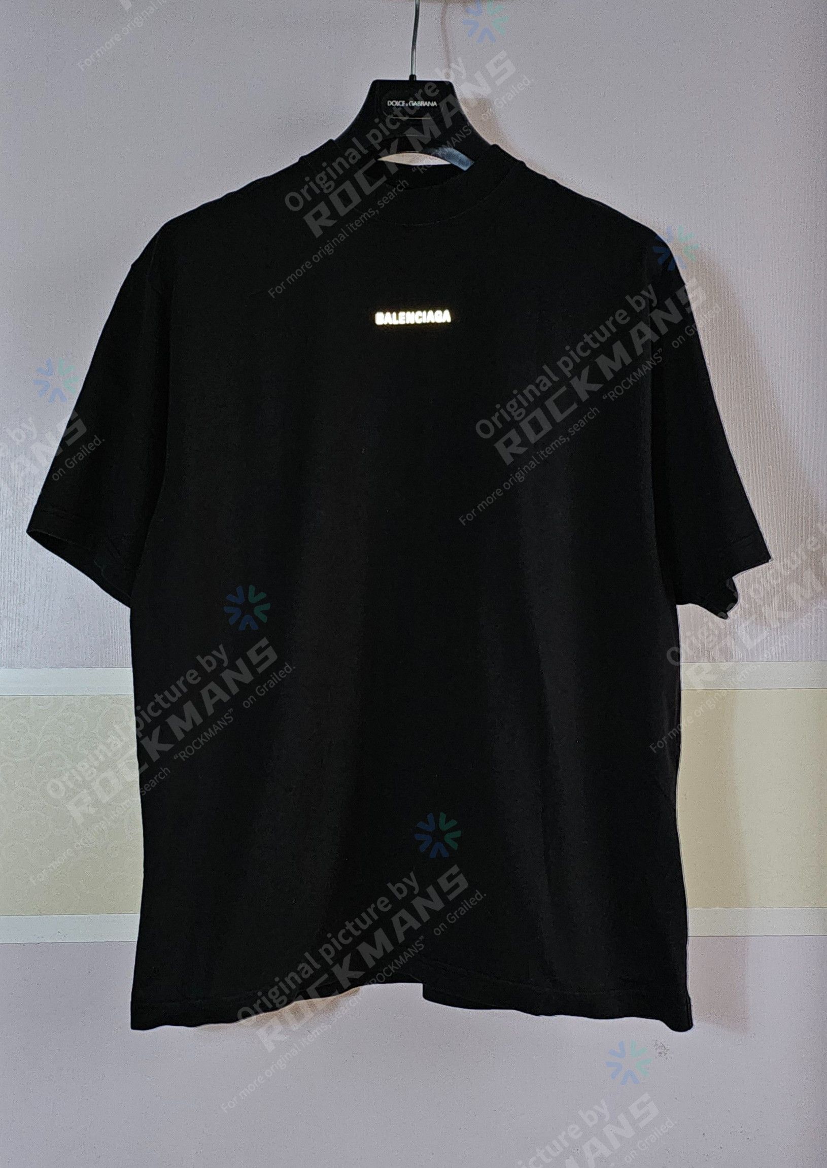 Balenciaga Balenciaga 3M Reflective Short-Sleeve T-Shirt Size L Size US L / EU 52-54 / 3 - 2 Thumbnail