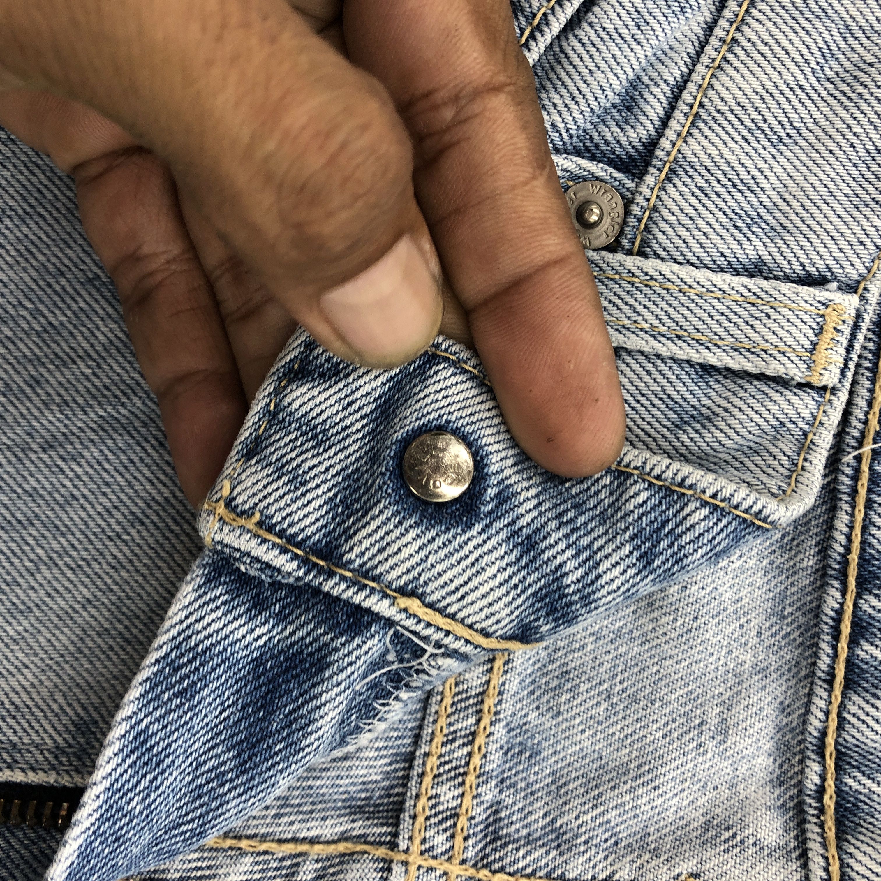 Wrangler Vintage Wrangler Sun Faded Jeans Wrangler Light Wash Denim Size US 30 / EU 46 - 7 Thumbnail