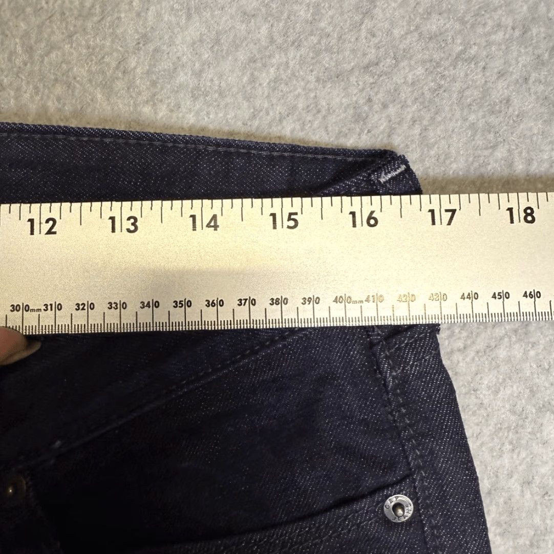 Gap GAP Jeans Flared Dark Wash Womens 10 Regular Hippie Retro Festival Blue Size 32" / US 10 / IT 46 - 3 Thumbnail