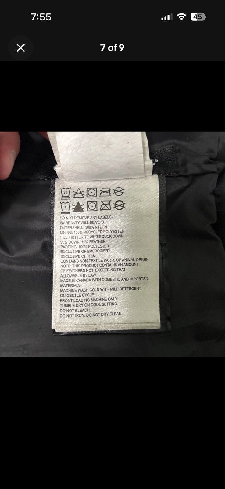 Canada Goose mens canada goose Hybridge jacket Sz M Pre-owned Size US M / EU 48-50 / 2 - 7 Thumbnail