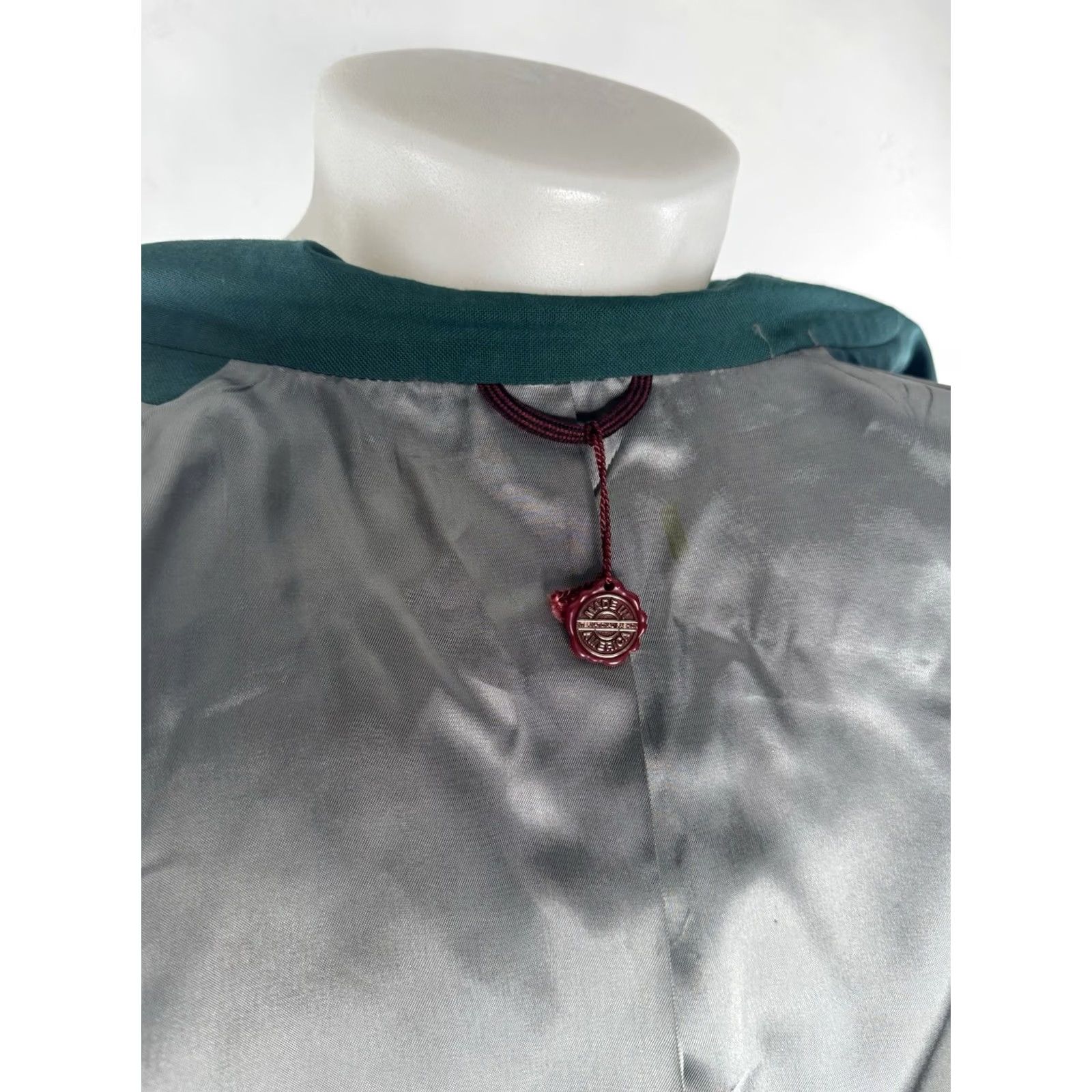 Vintage JACK NICKLAUS Blazer Golf Button Sz. 44 Green Vintage? (original title has Buick Brass Button) Size 44R - 7 Thumbnail