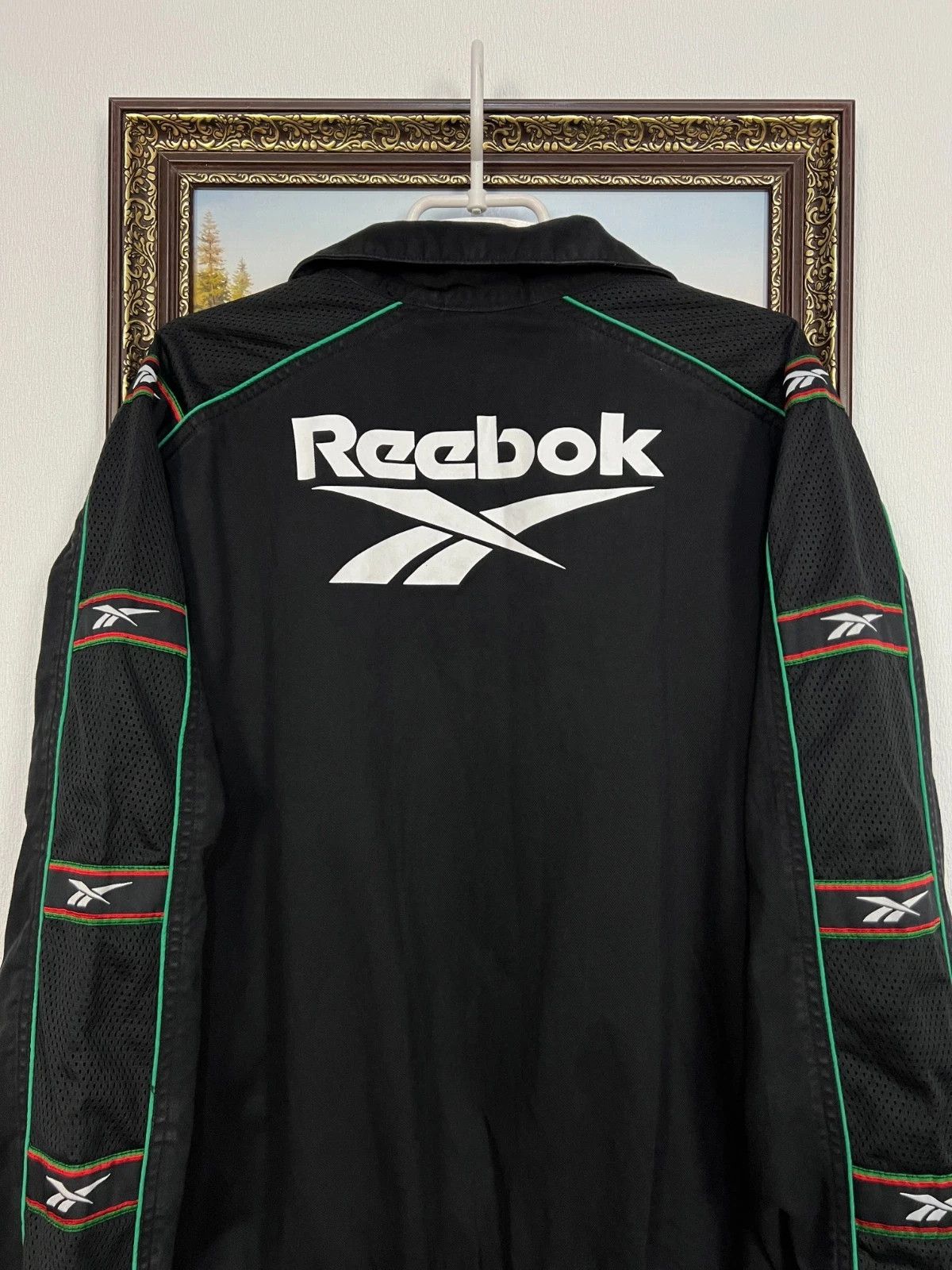 Reebok Vintage Reebok Wales Rugby Sweatshirt Mens Jacket Track Top Size US L / EU 52-54 / 3 - 7 Thumbnail