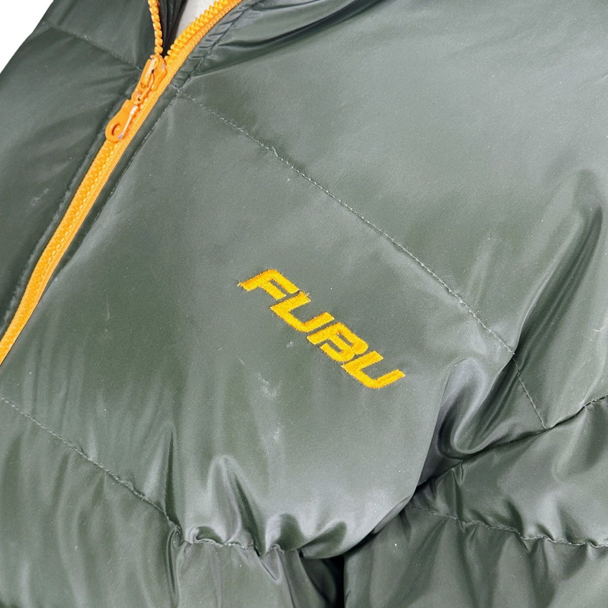 Fubu × Vintage Vintage Y2K FUBU Heavy Down Puffer Jacket Size US L / EU 52-54 / 3 - 4 Thumbnail