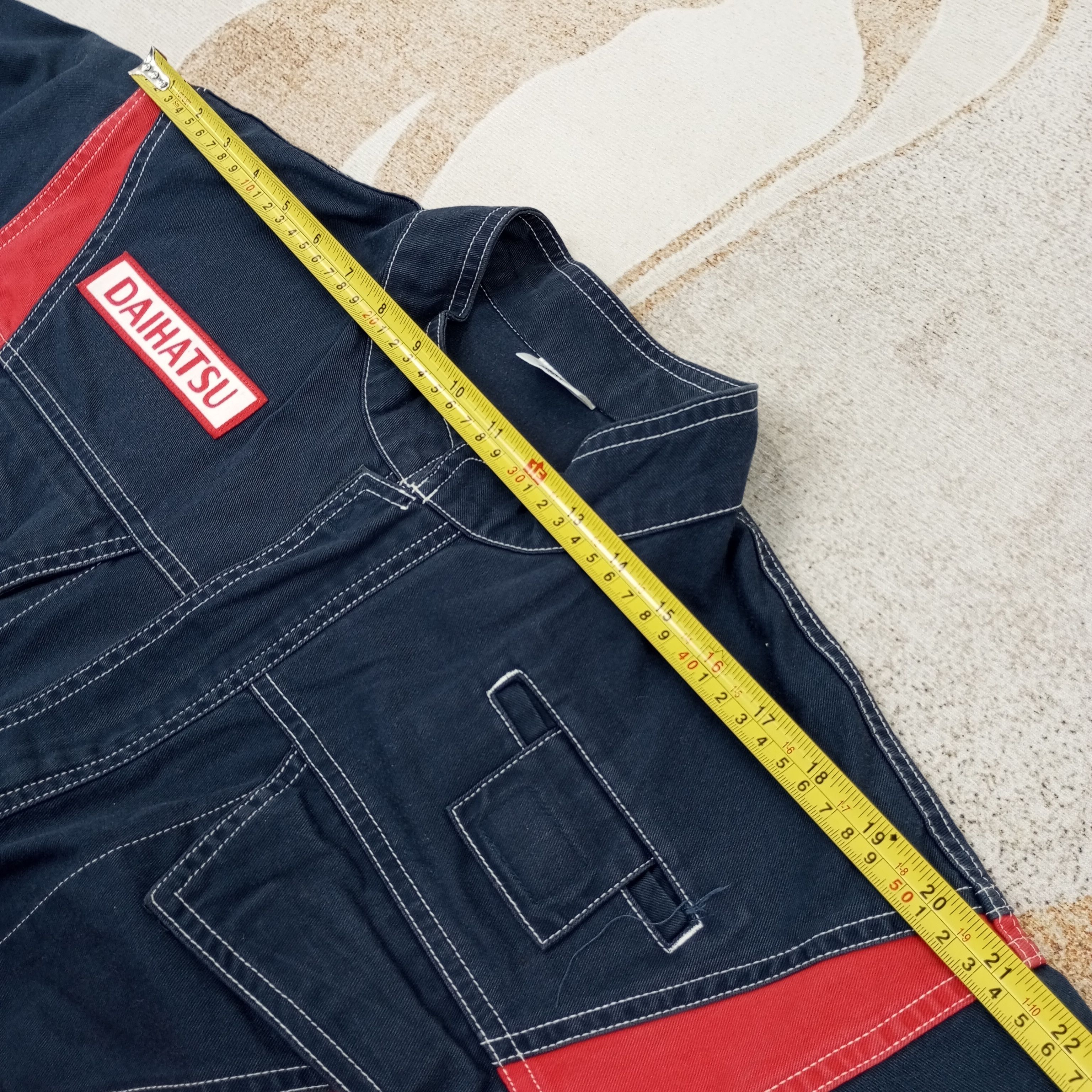 Vintage Daihatsu Japanese Motorsports Coverall Jacket c232n4 Size US L / EU 52-54 / 3 - 10 Thumbnail