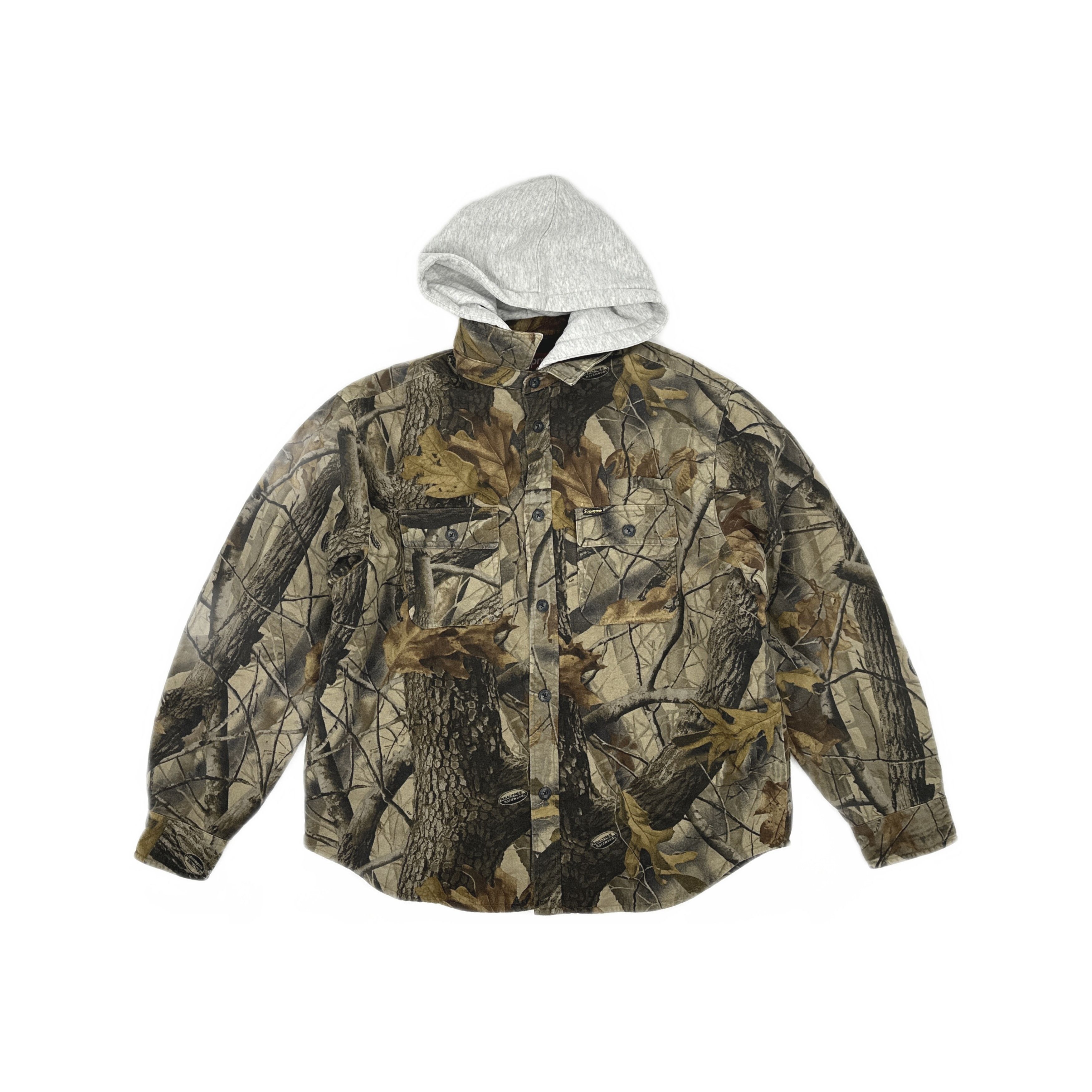 Supreme Supreme Real Tree Orange Camo Flannel Size large | Grailed