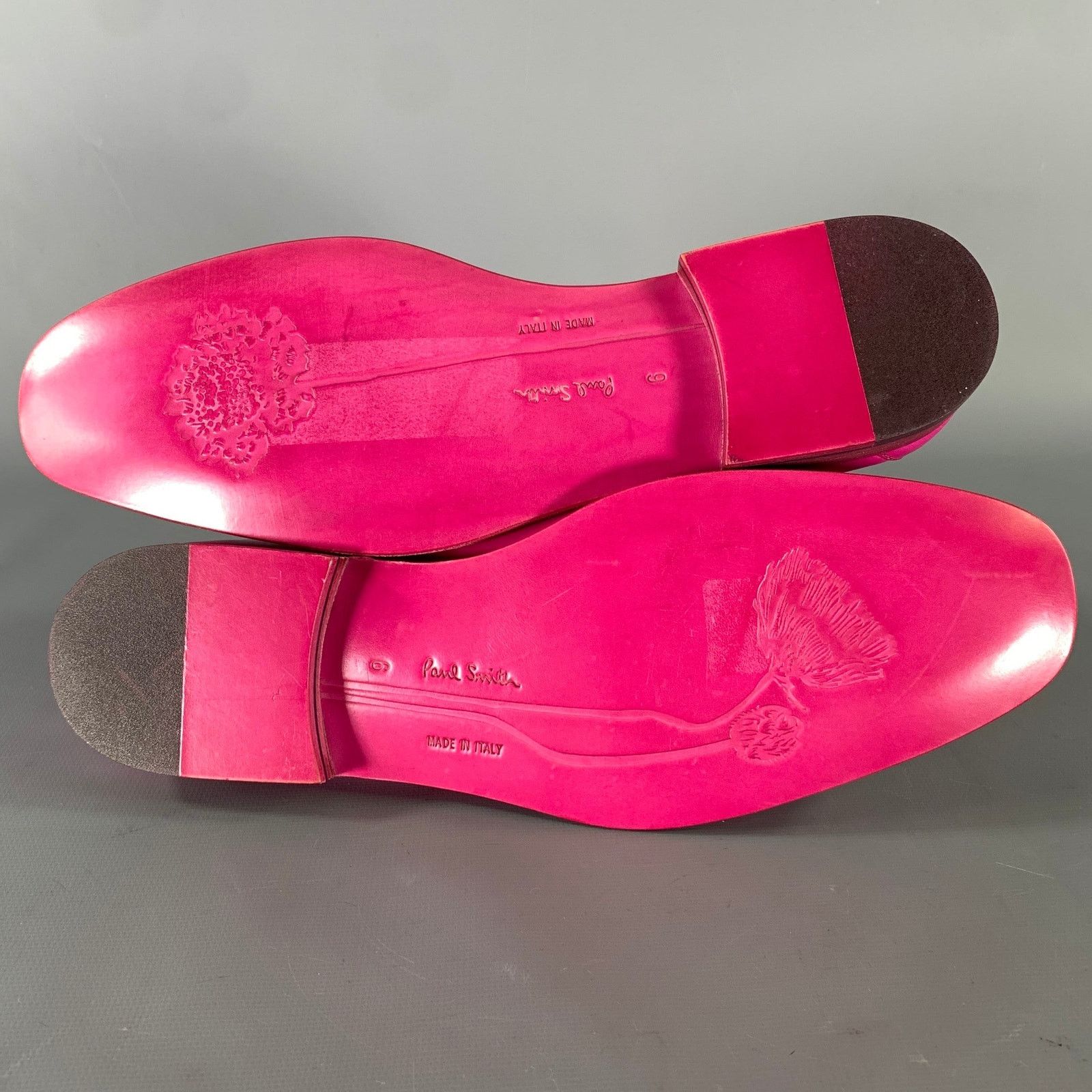 Paul Smith PS by PAUL SMITH Size 7 Pink Leather Slip On Loafers Size US 7 / EU 40 - 6 Thumbnail