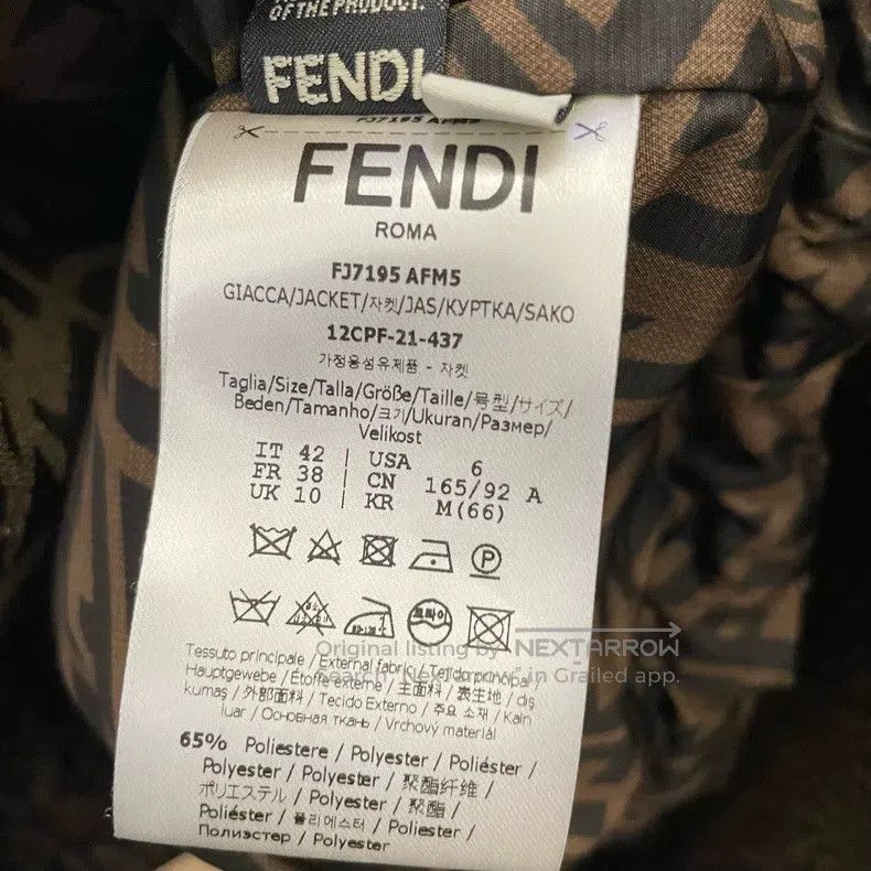 Fendi Fendi Monogram Printed Maxi Dress Size S / US 4 / IT 40 - 5 Thumbnail