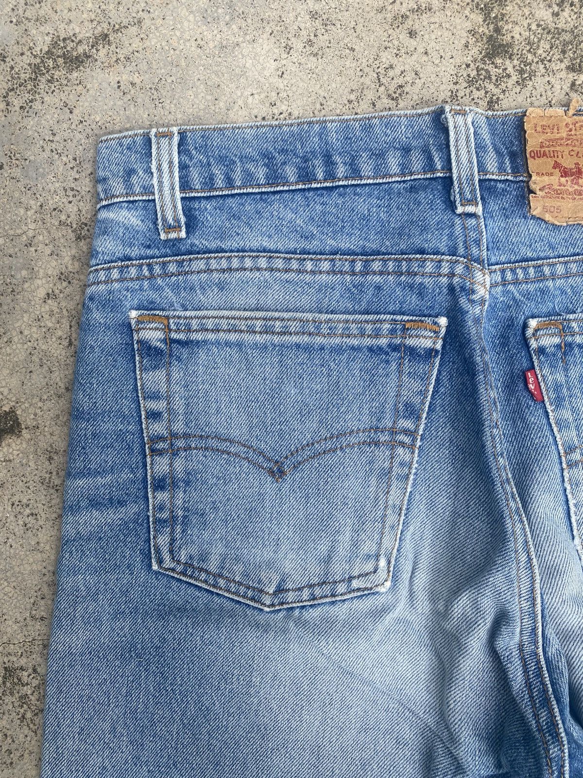 Levi's × Levi's Vintage Clothing × Vintage Vintage Levis 505 Faded Blue Jeans Size US 29 - 14 Thumbnail