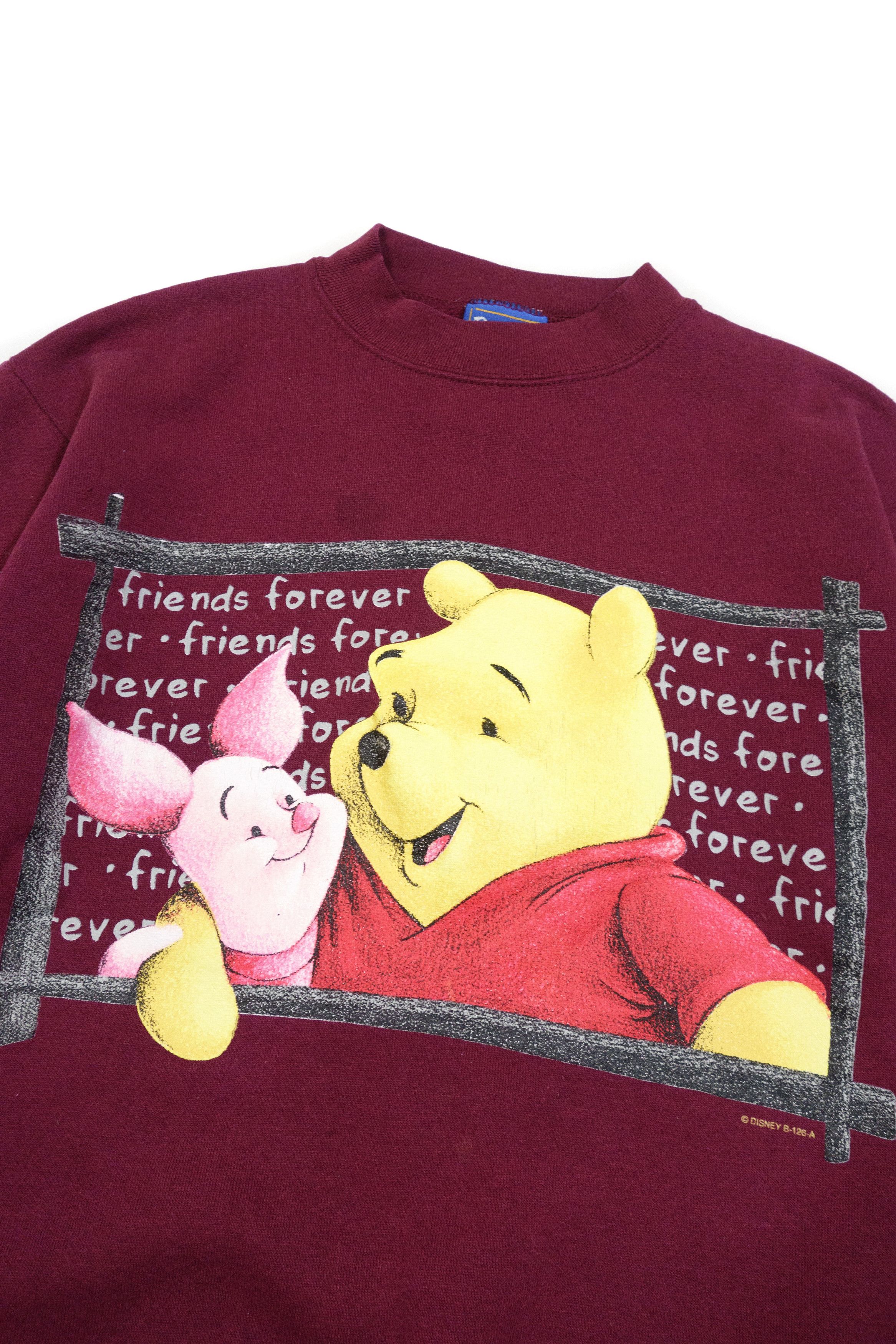 Disney 90s Winnie The Pooh Piglet Friends Forever Made in USA Size US M / EU 48-50 / 2 - 3 Thumbnail