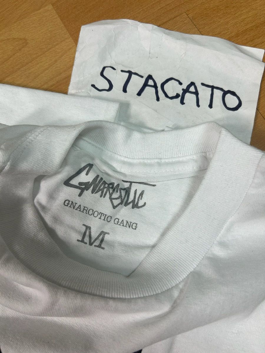 Gnarcotic × Rap Tees Gnarcotic Lil Gnar Playboy Bunny Pistol Tee White Size US M / EU 48-50 / 2 - 4 Thumbnail