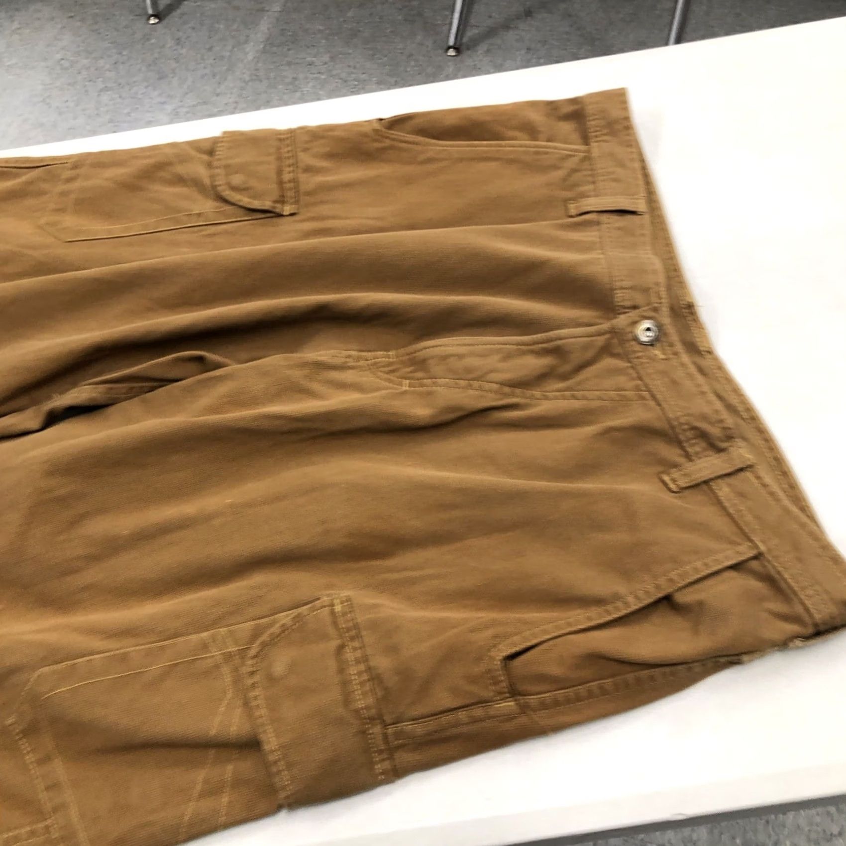 Prana prAna Shorts Mens XL Brown Cargo Utility Hiking Outdoor Canvas Pockets Casual Size US 36 / EU 52 - 5 Thumbnail