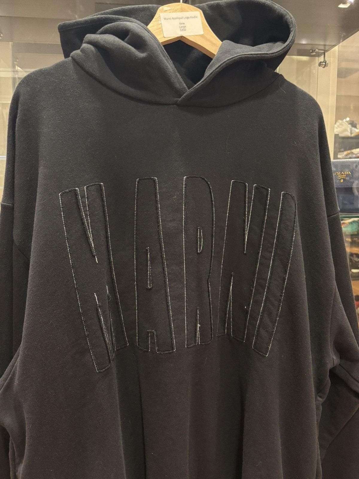 Marni Marni applique logo hoodie Size US M / EU 48-50 / 2 - 2 Thumbnail