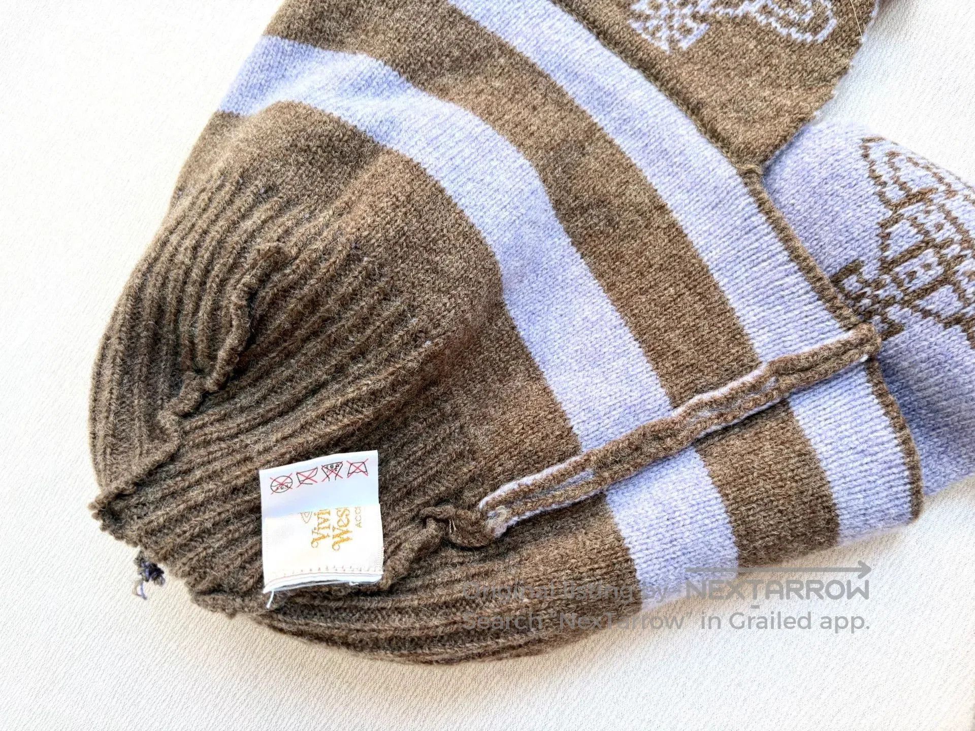 Vivienne Westwood vivienne westwood striped earflap hat. Size ONE SIZE - 5 Thumbnail