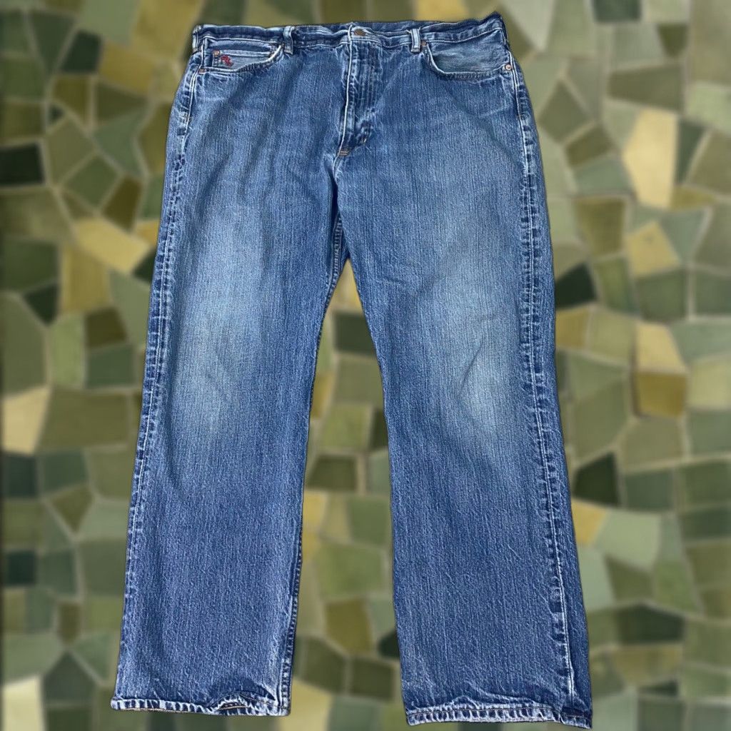 Polo Ralph Lauren VTG Polo Ralph Lauren Hampton Relaxed Straight Jeans Mens 40x30 Faded Stretch Size US L / EU 52-54 / 3 - 1 Thumbnail