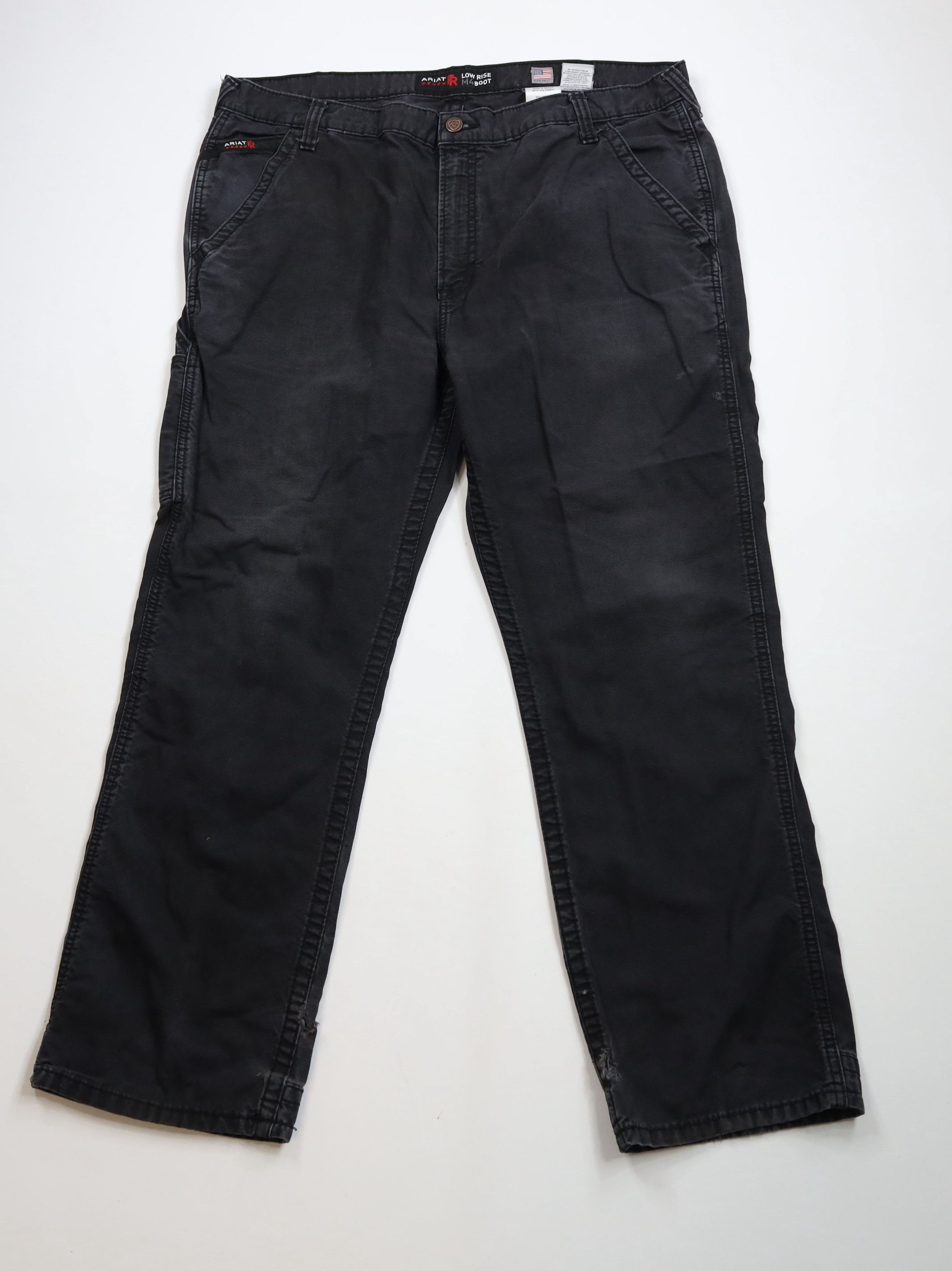 Ariat × Vintage Ariat FR Fire Flame Resistant M4 Low Rise Boot Pants Black Size US 42 / EU 58 - 1 Thumbnail