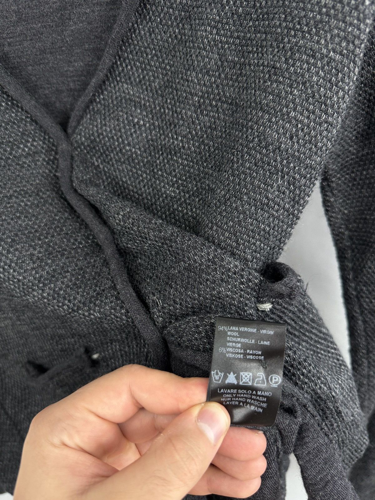 Transit 🇮🇹 Transit Wool Cardigan Avant Gard Made in Italy Rare Retro Size M / US 6-8 / IT 42-44 - 8 Thumbnail