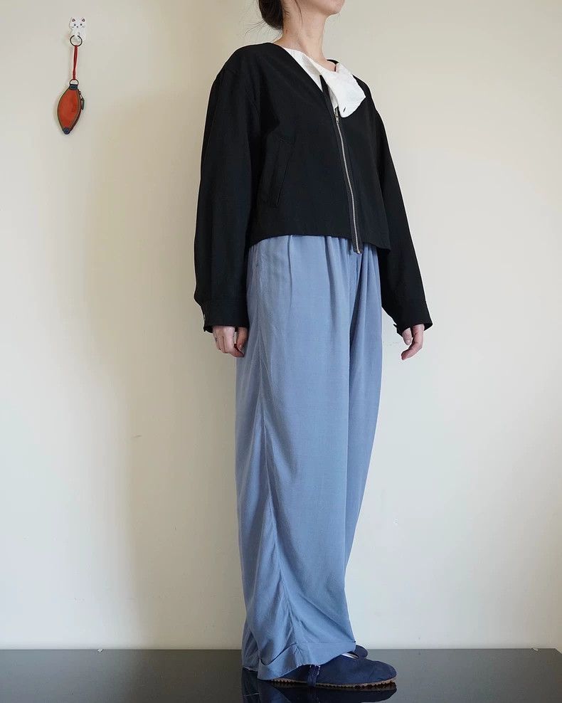 Comme des Garcons Comme des Garcons Thin wool short jacket Size S / US 4 / IT 40 - 5 Thumbnail