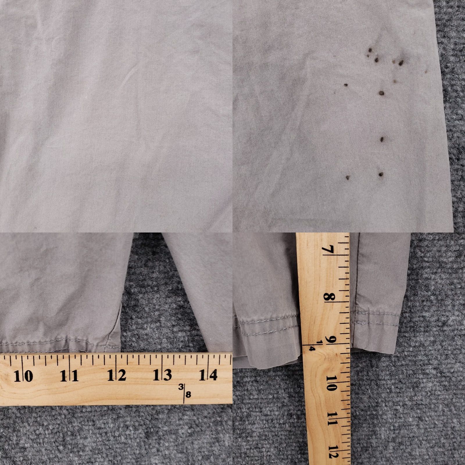 Vintage Columbia Shorts Men 38 Gray Washed Out Chino Mid-Rise 10" Fishing Casual Outdoor Size US 38 / EU 54 - 8 Thumbnail