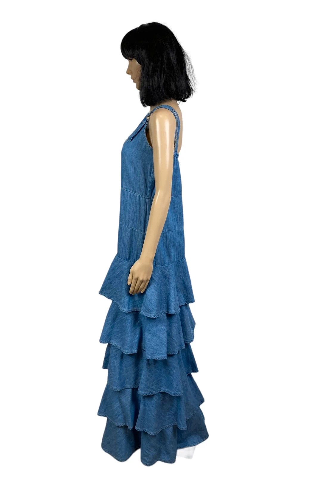 TWINSET Twin Set Sundress Pleated Dress Cotton Linen size XXS Size XXS / US 00 / IT 34 - 3 Thumbnail