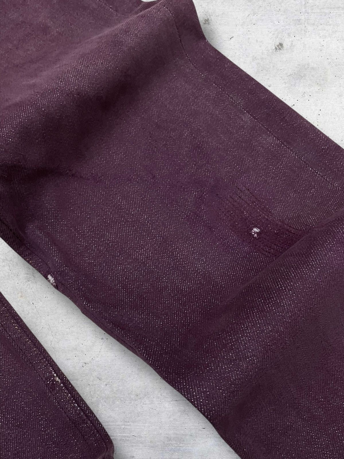 A.P.C. VINTAGE A.P.C OG 90S DESIGNER SELVEDGE UNIQUE COLOUR DENIM Size US 30 / EU 46 - 9 Thumbnail